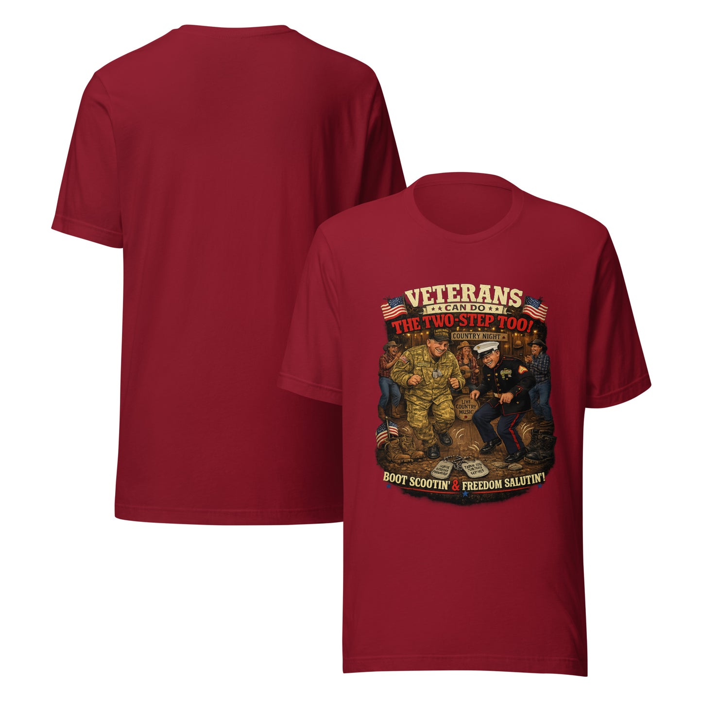 Faith to Freedom Christian Military T-Shirt | Faith-Based Apparel