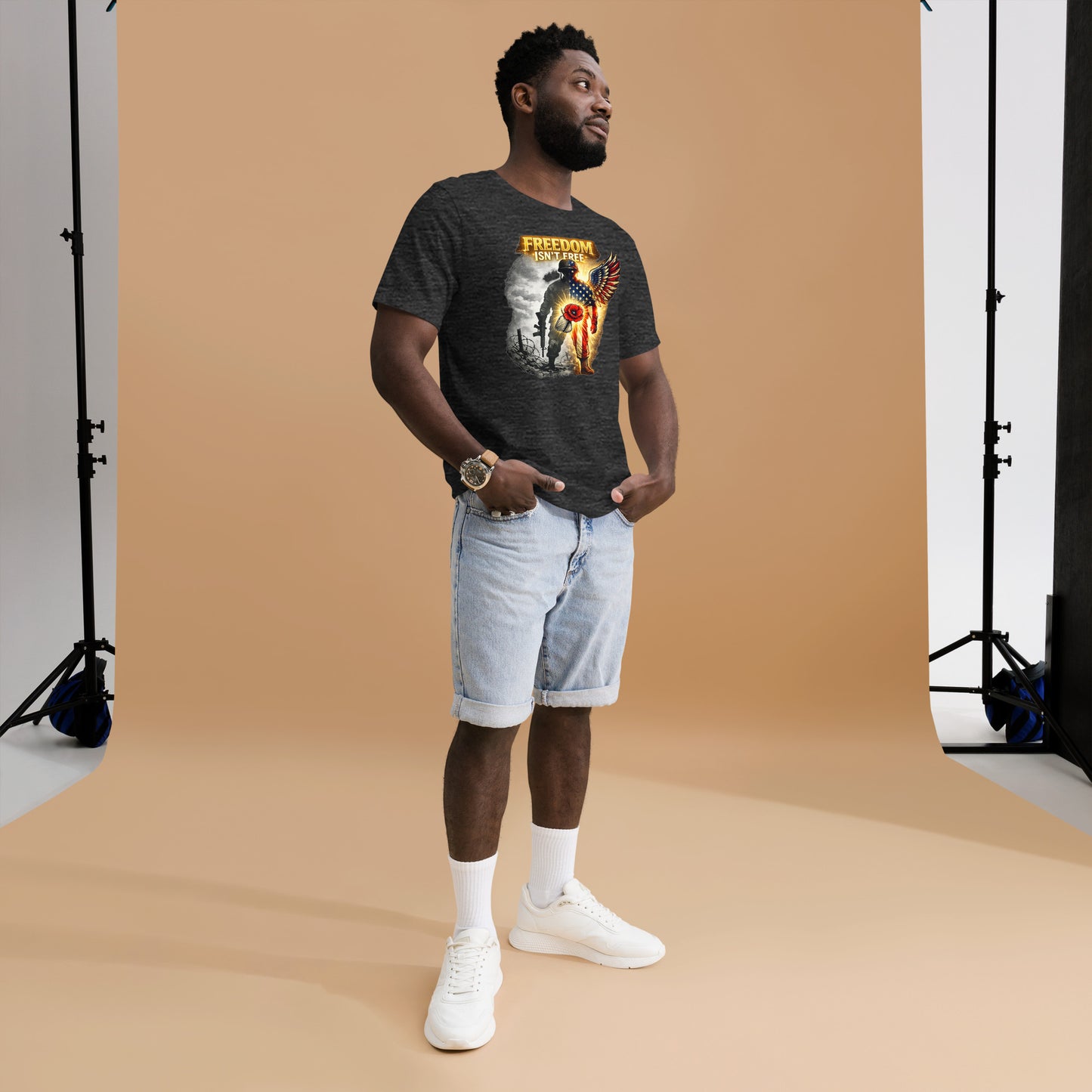 Faith to Freedom Christian Military T-Shirt | Faith-Based Apparel