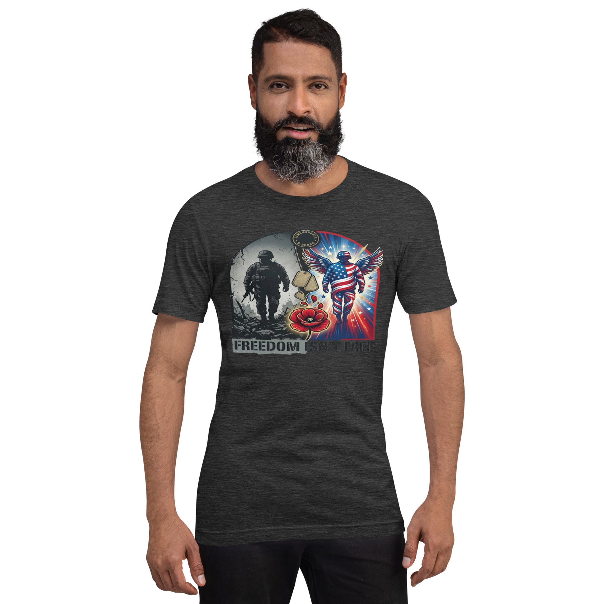Faith to Freedom Christian Military T-Shirt | Faith-Based Apparel