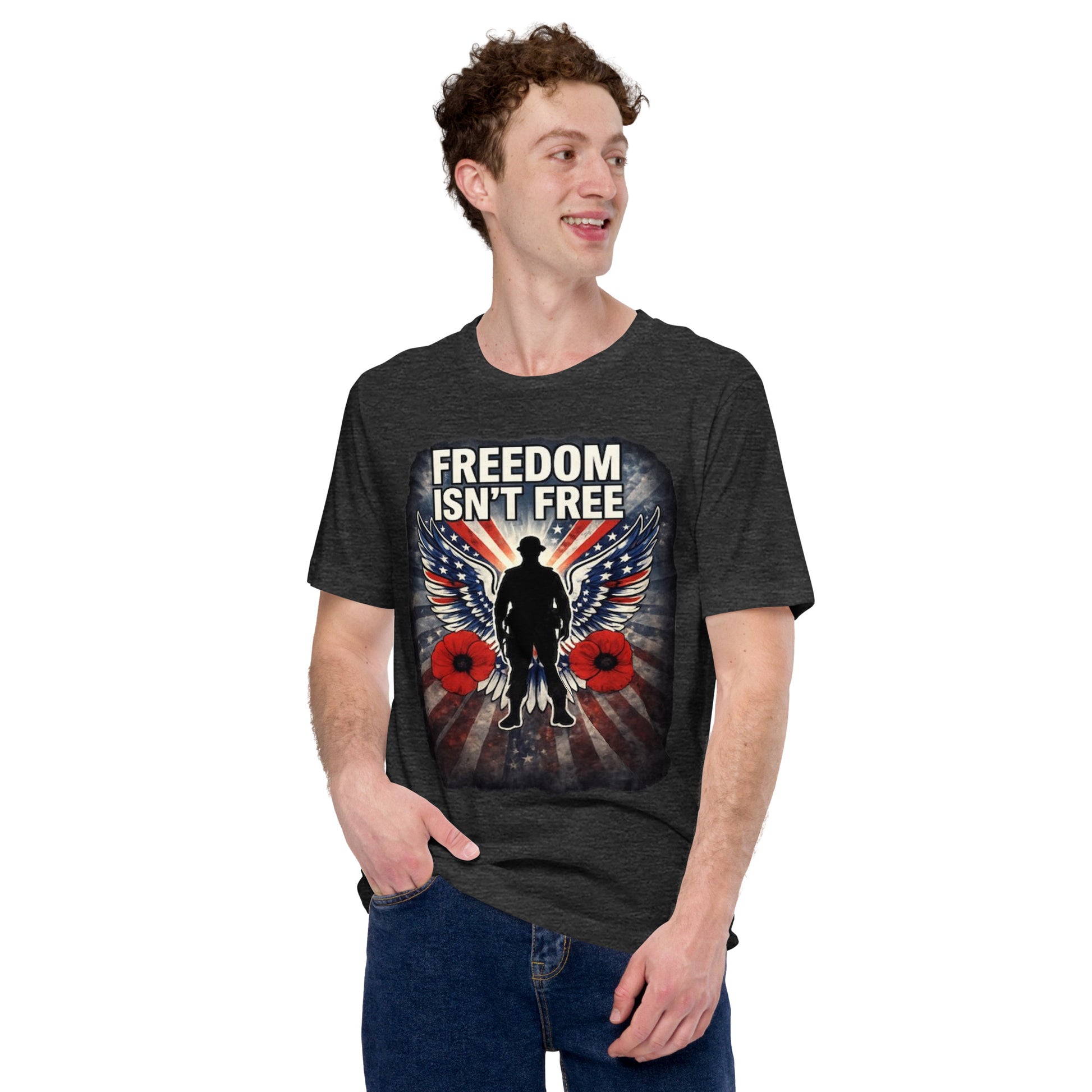 Faith to Freedom Christian Military T-Shirt | Faith-Based Apparel