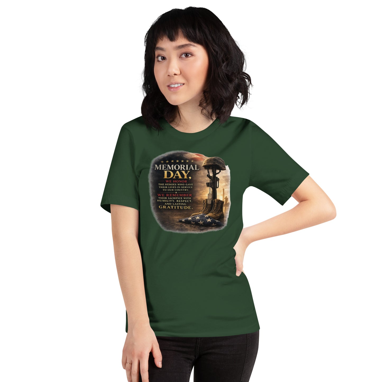 Faith to Freedom Christian Military T-Shirt | Faith-Based Apparel