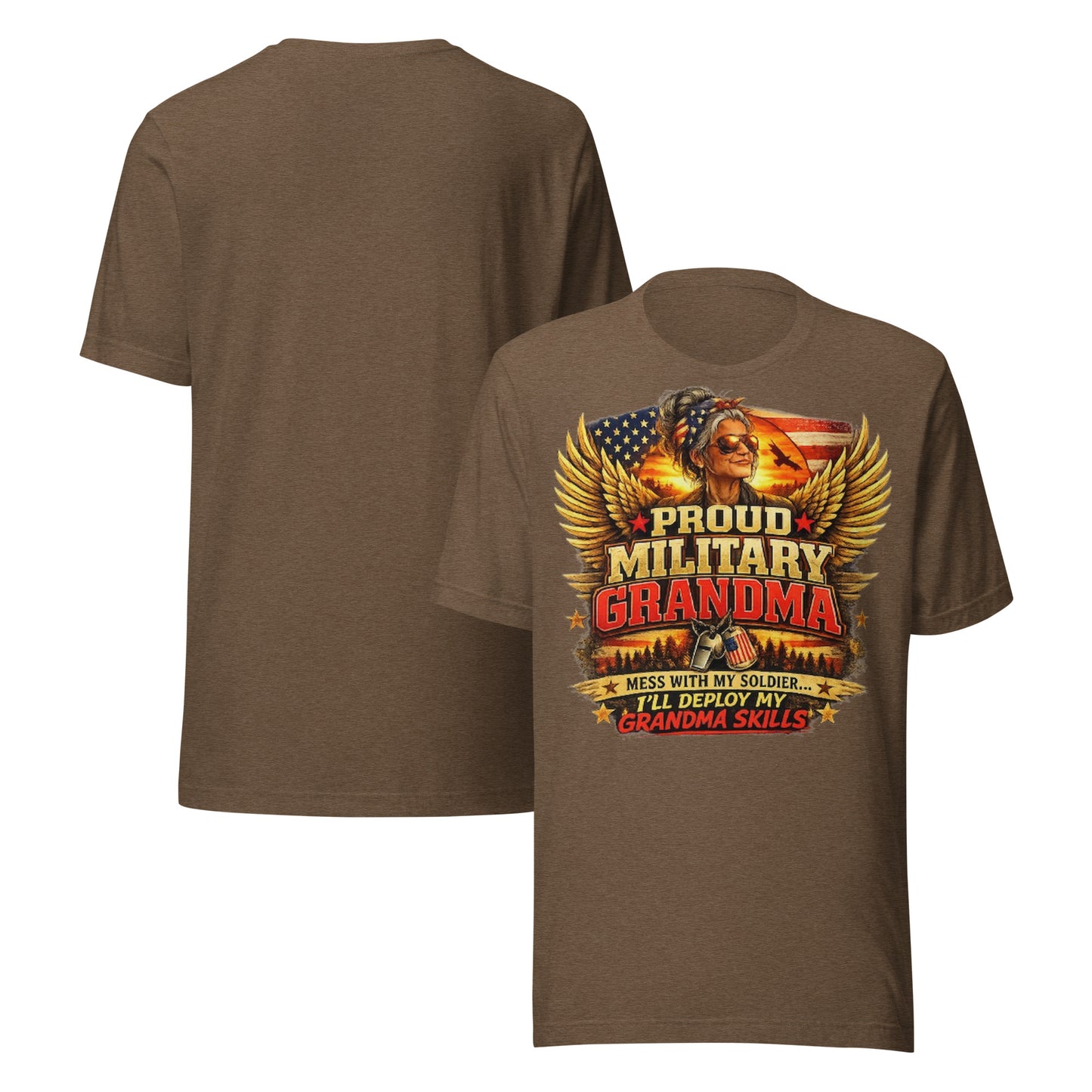 Faith to Freedom Christian Military T-Shirt | Faith-Based Apparel
