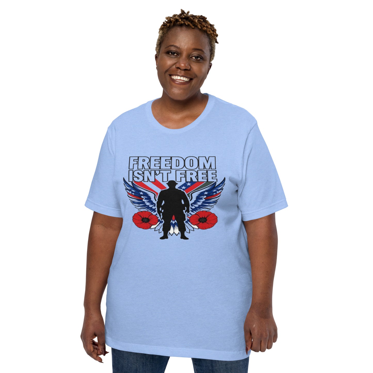 Faith to Freedom Christian Military T-Shirt | Faith-Based Apparel