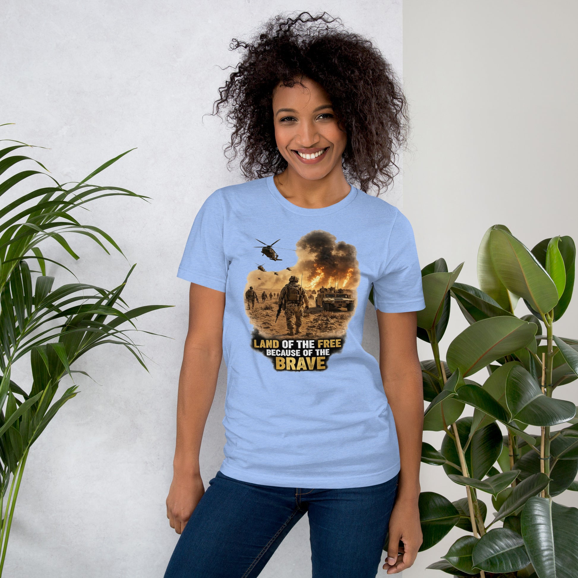Faith to Freedom Christian Military T-Shirt | Faith-Based Apparel