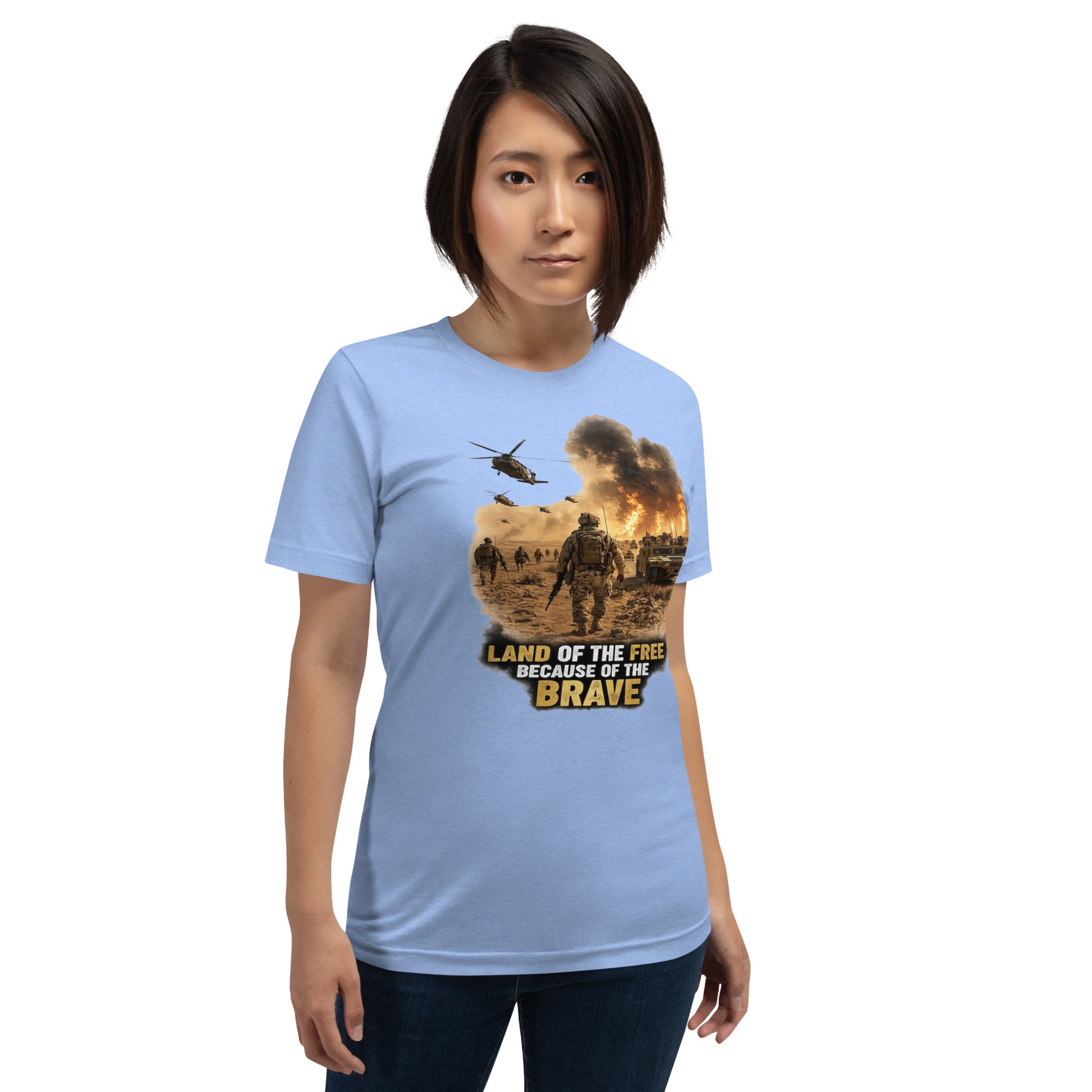 Faith to Freedom Christian Military T-Shirt | Faith-Based Apparel