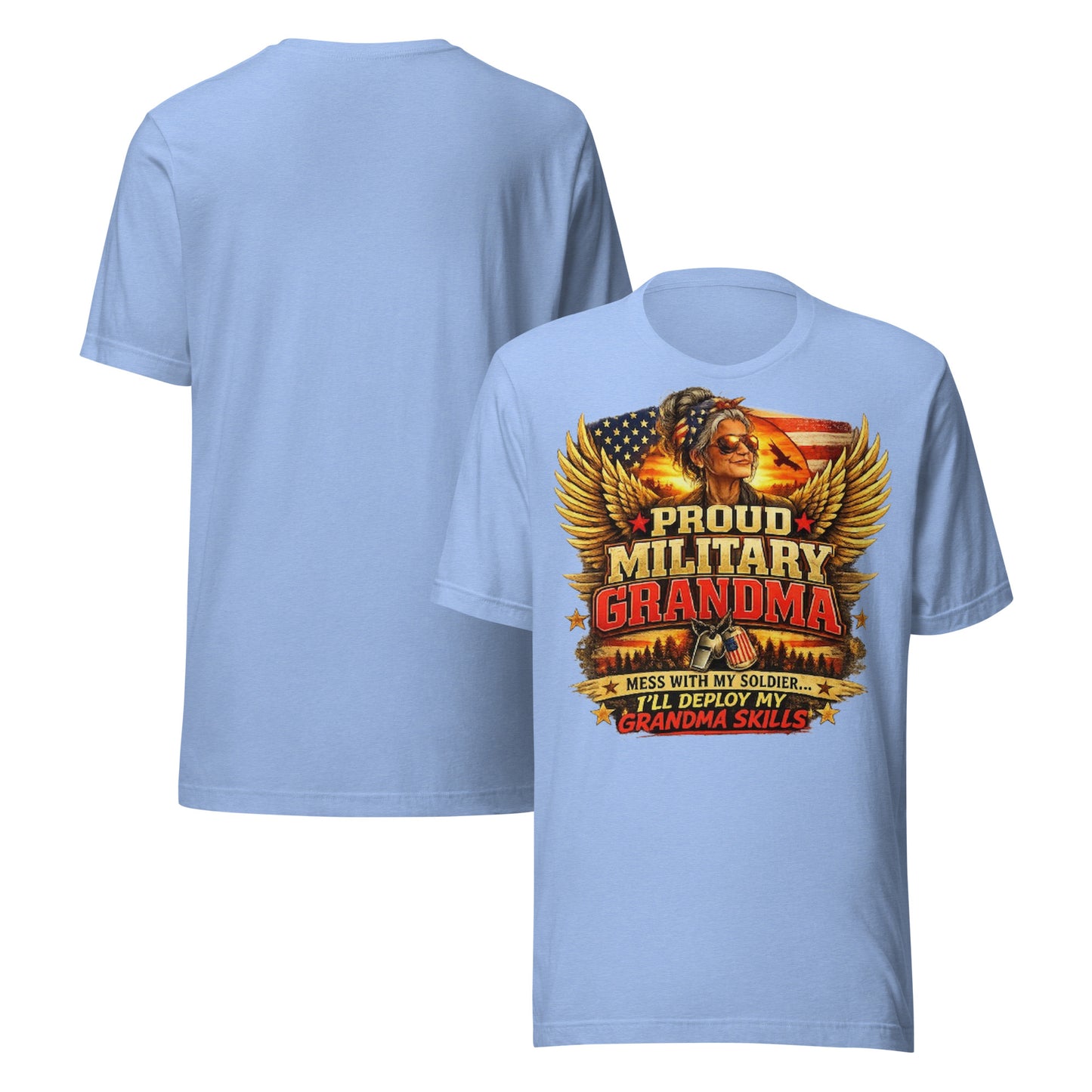 Faith to Freedom Christian Military T-Shirt | Faith-Based Apparel