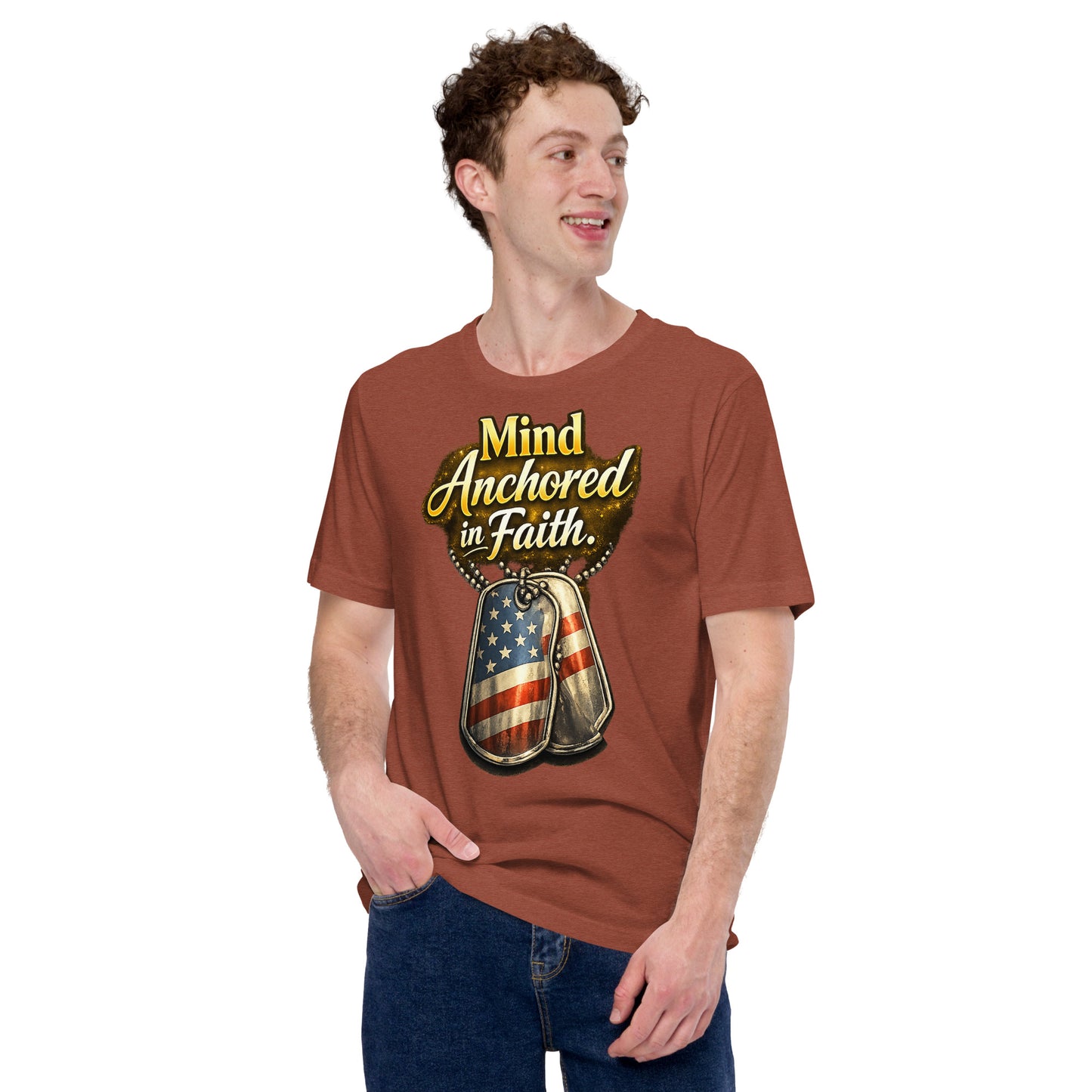 Faith to Freedom Christian Military T-Shirt | Faith-Based Apparel