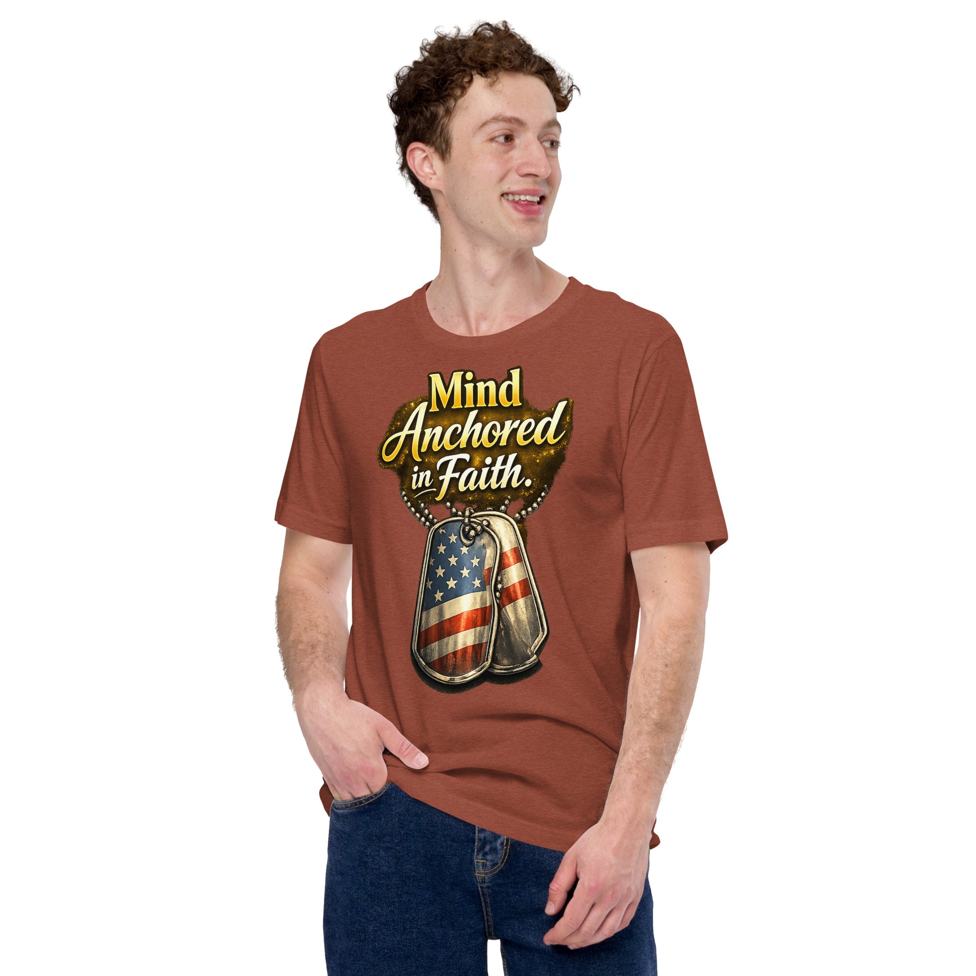 Faith to Freedom Christian Military T-Shirt | Faith-Based Apparel