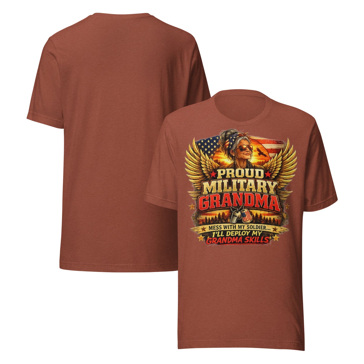 Faith to Freedom Christian Military T-Shirt | Faith-Based Apparel