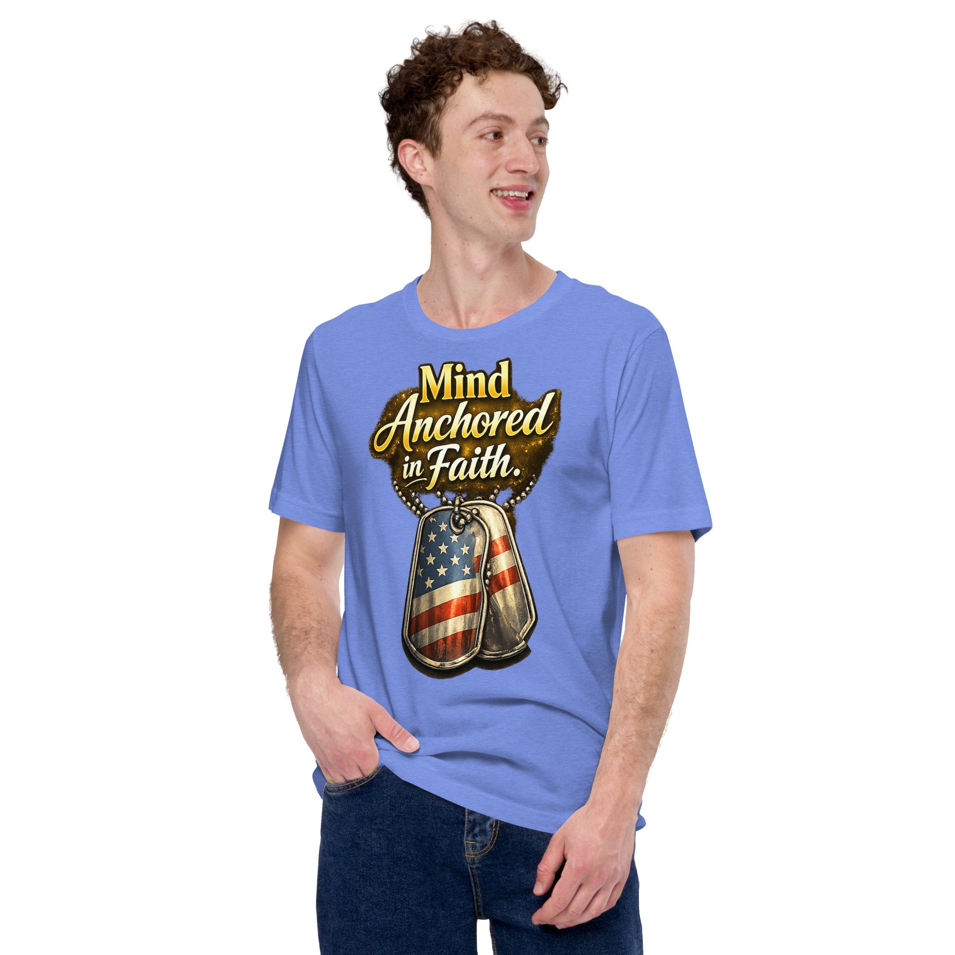 Faith to Freedom Christian Military T-Shirt | Faith-Based Apparel