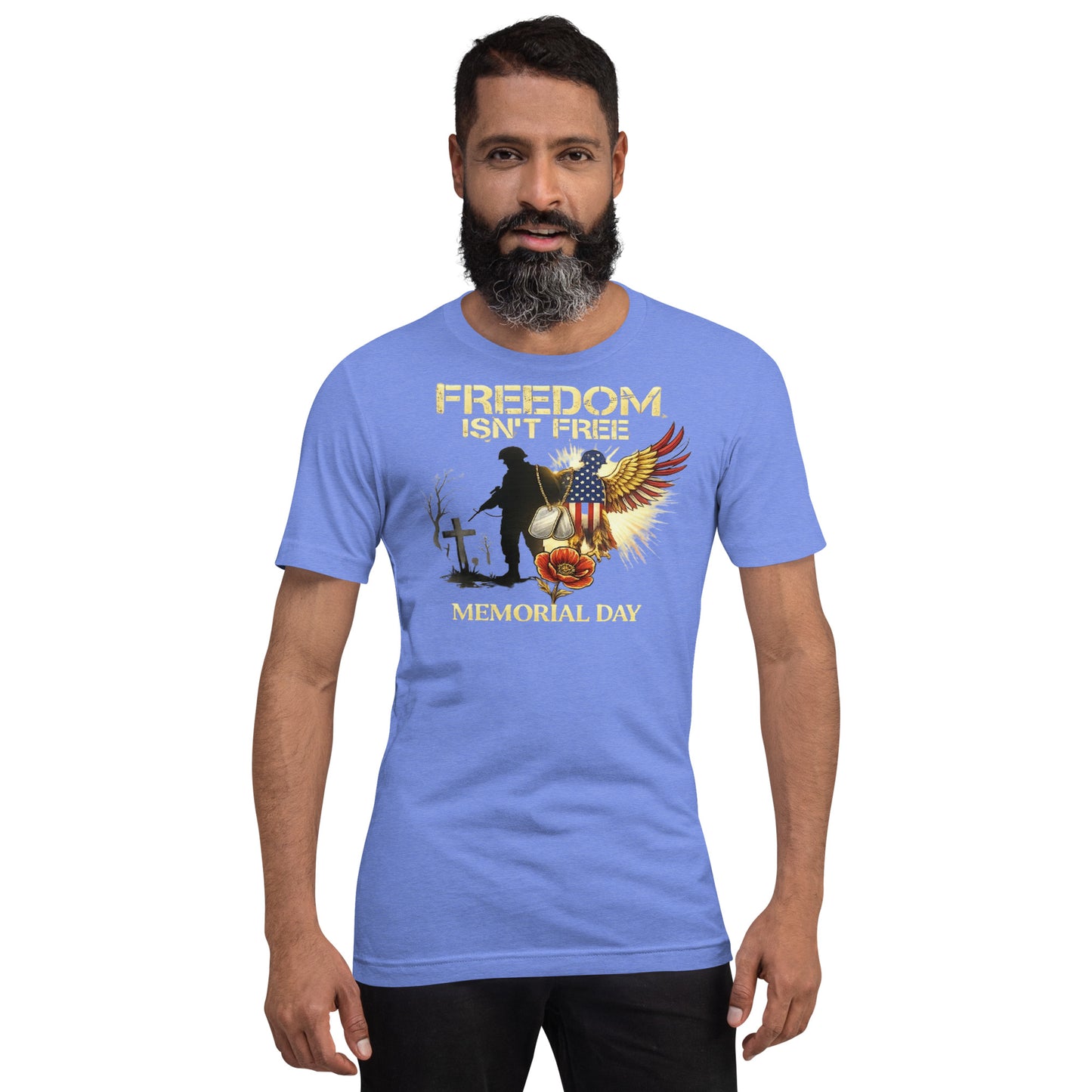 Faith to Freedom Christian Military T-Shirt | Faith-Based Apparel