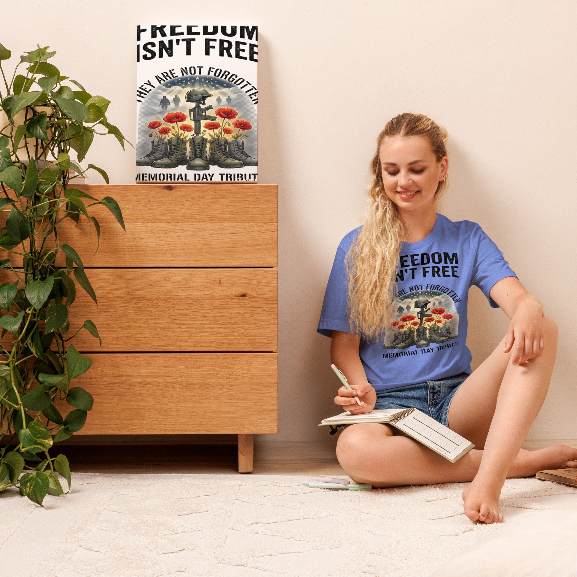 Faith to Freedom Christian Military T-Shirt | Faith-Based Apparel