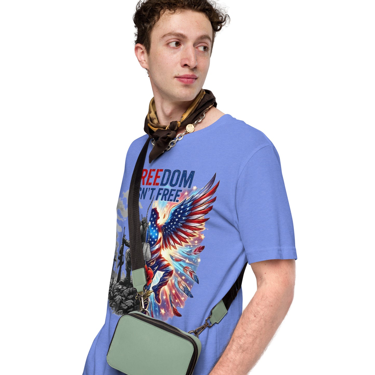 Faith to Freedom Christian Military T-Shirt | Faith-Based Apparel