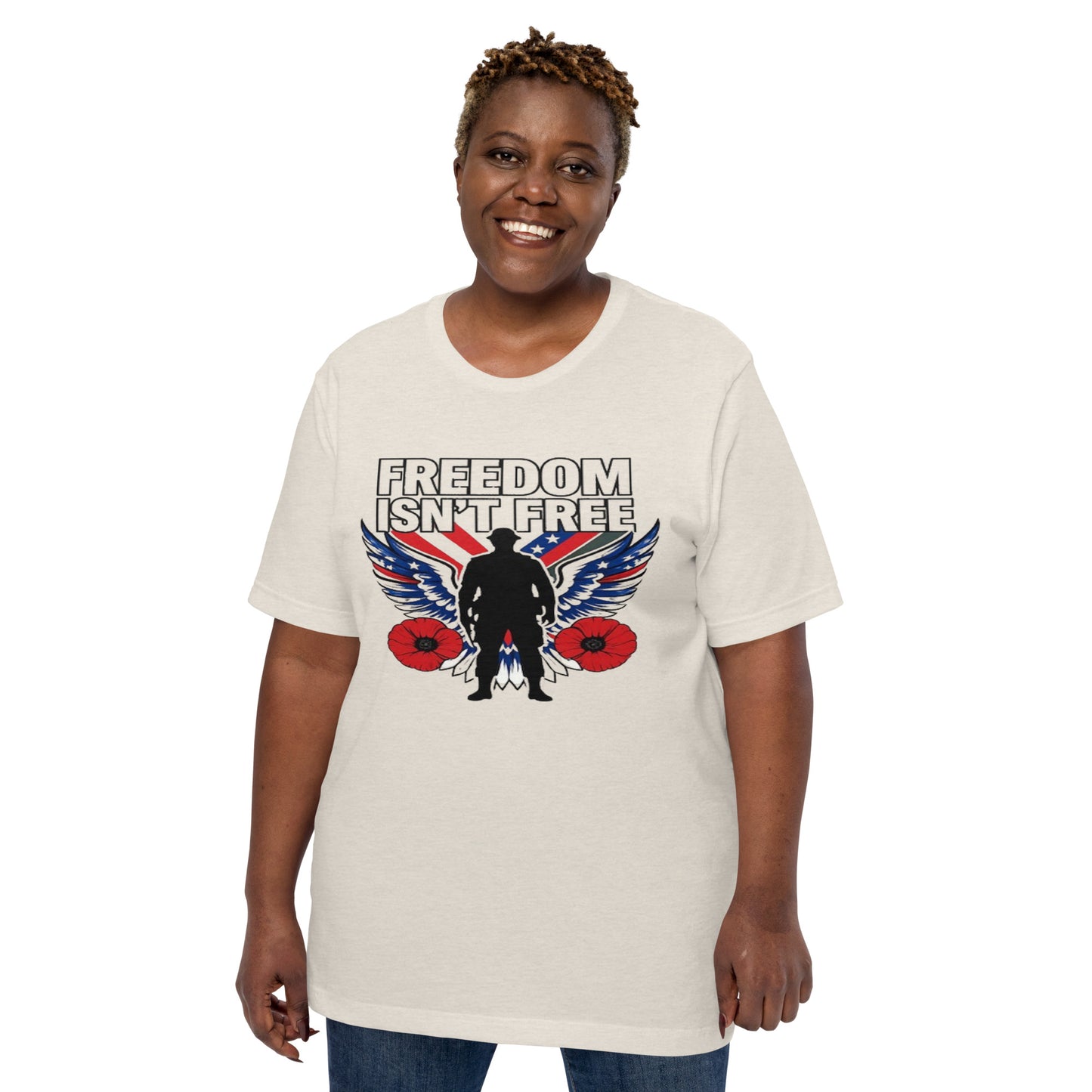 Faith to Freedom Christian Military T-Shirt | Faith-Based Apparel