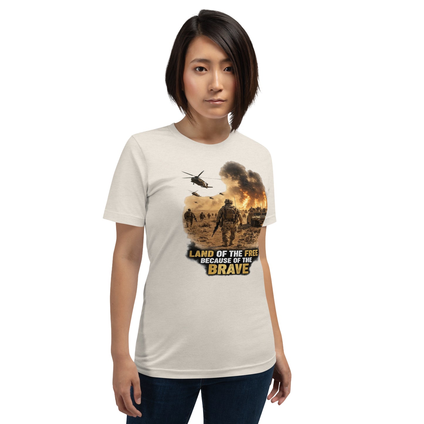 Faith to Freedom Christian Military T-Shirt | Faith-Based Apparel