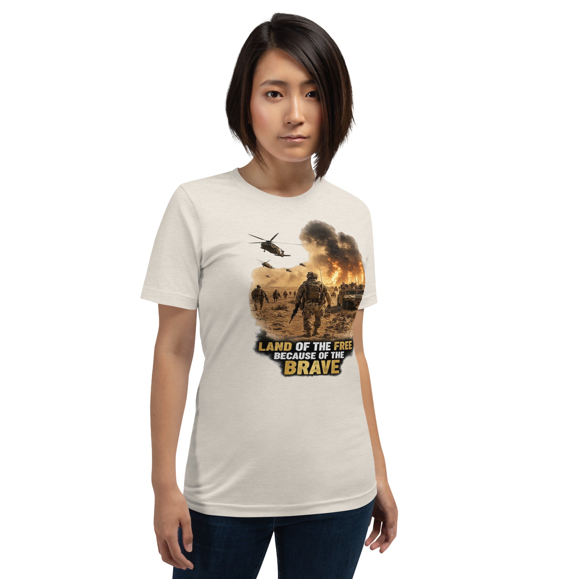 Faith to Freedom Christian Military T-Shirt | Faith-Based Apparel