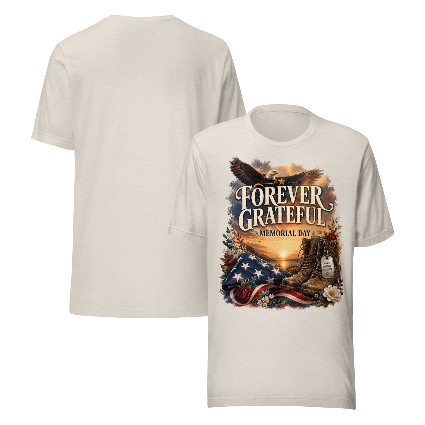 Faith to Freedom Christian Military T-Shirt | Faith-Based Apparel