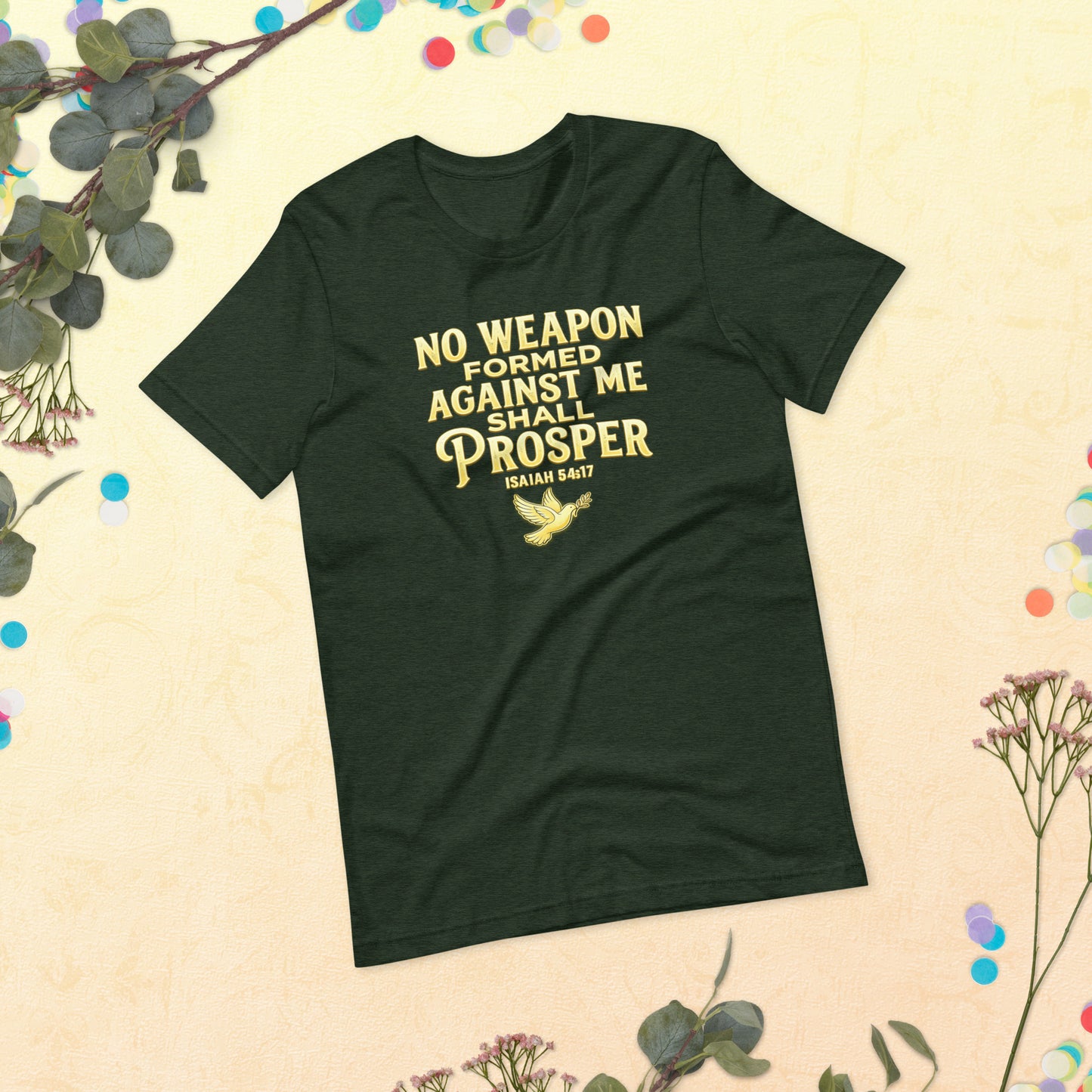 Faith to Freedom Christian Military T-Shirt | Faith-Based Apparel