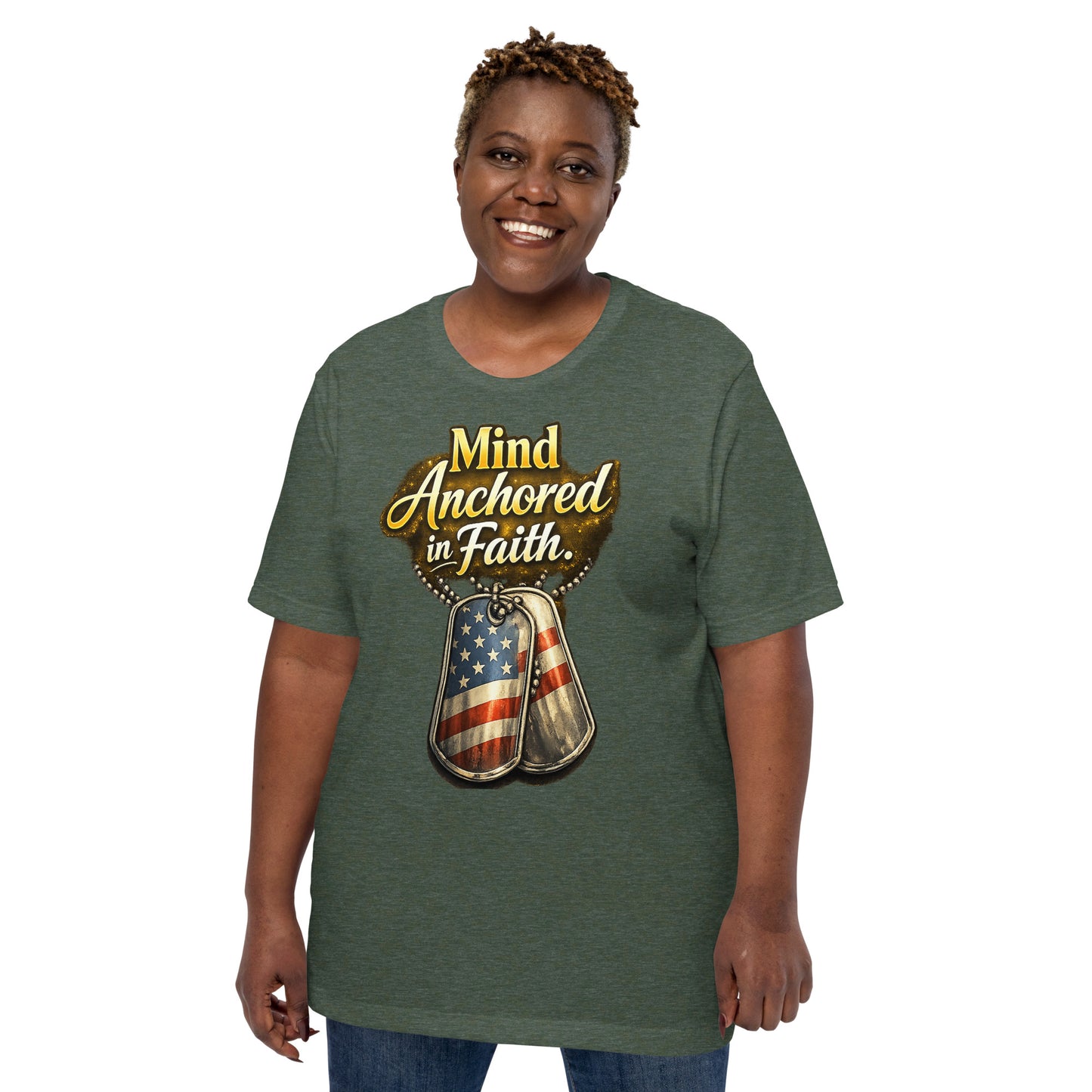 Faith to Freedom Christian Military T-Shirt | Faith-Based Apparel
