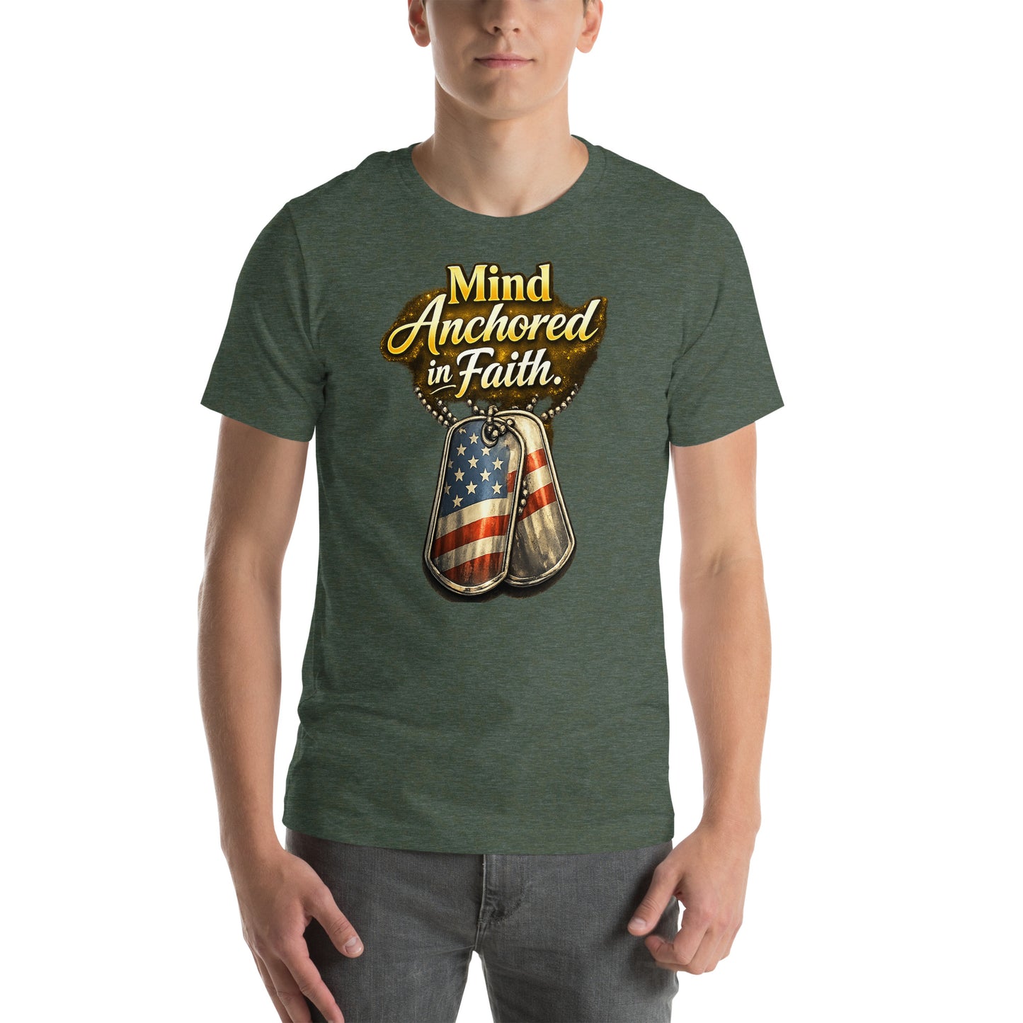 Faith to Freedom Christian Military T-Shirt | Faith-Based Apparel