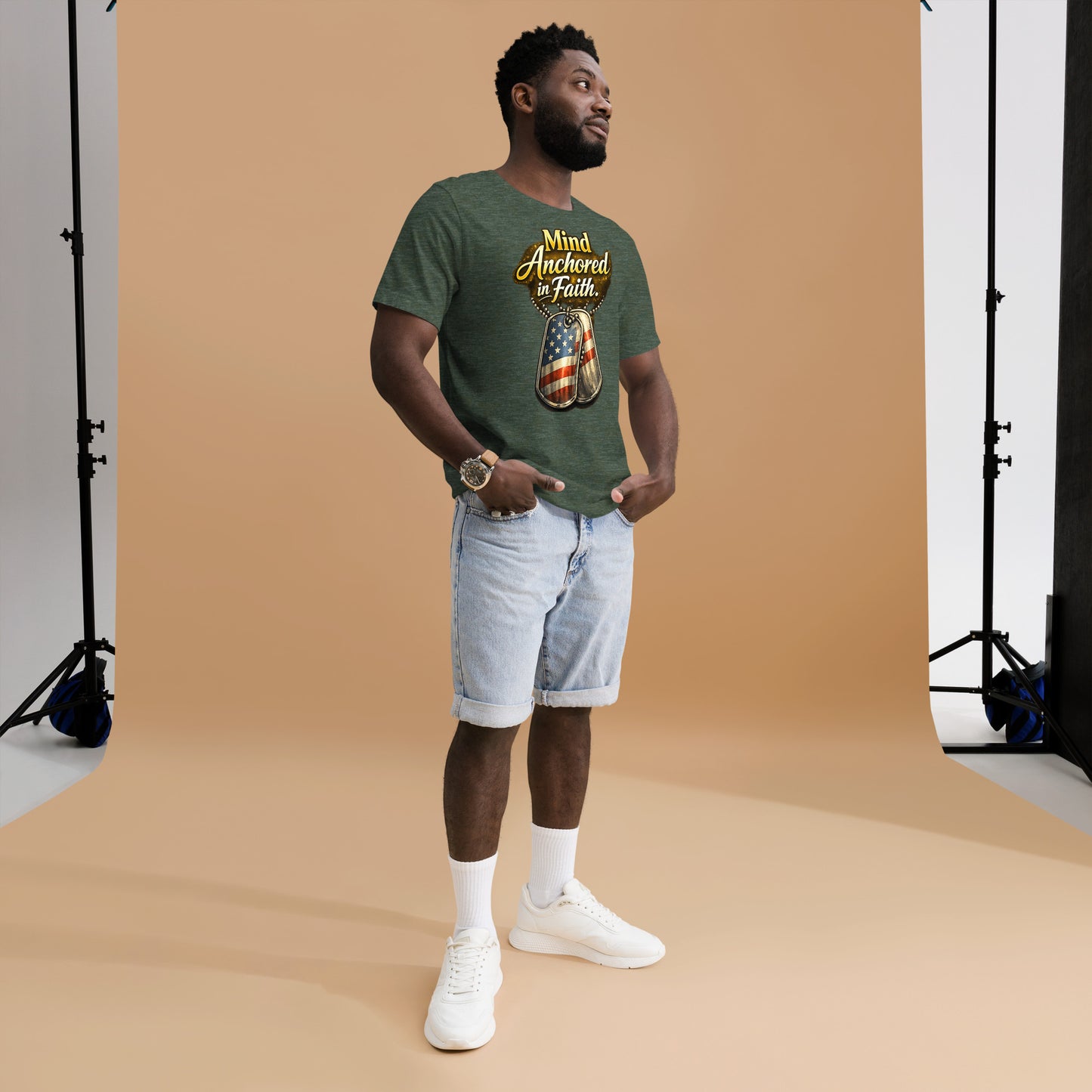 Faith to Freedom Christian Military T-Shirt | Faith-Based Apparel