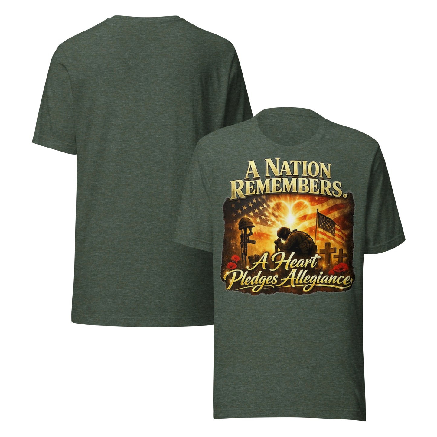 Faith to Freedom Christian Military T-Shirt | Faith-Based Apparel