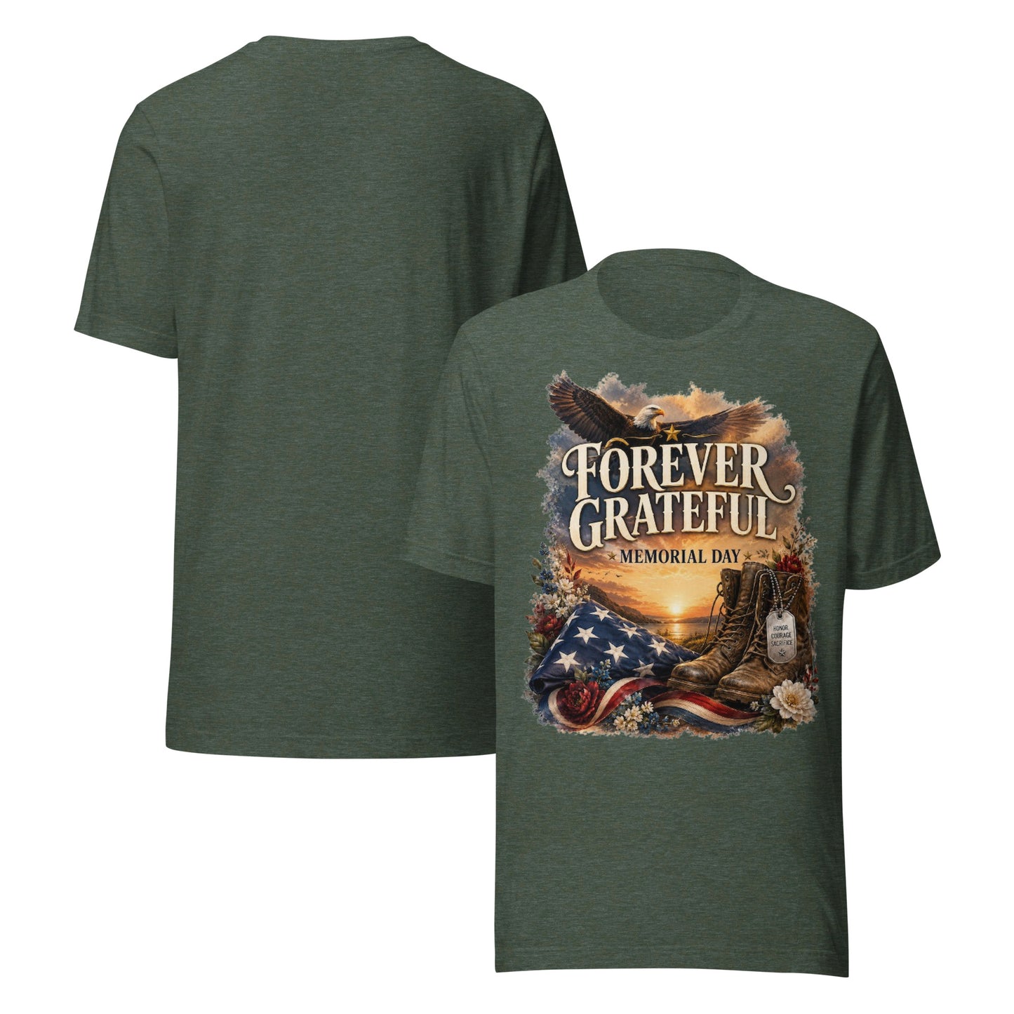 Faith to Freedom Christian Military T-Shirt | Faith-Based Apparel