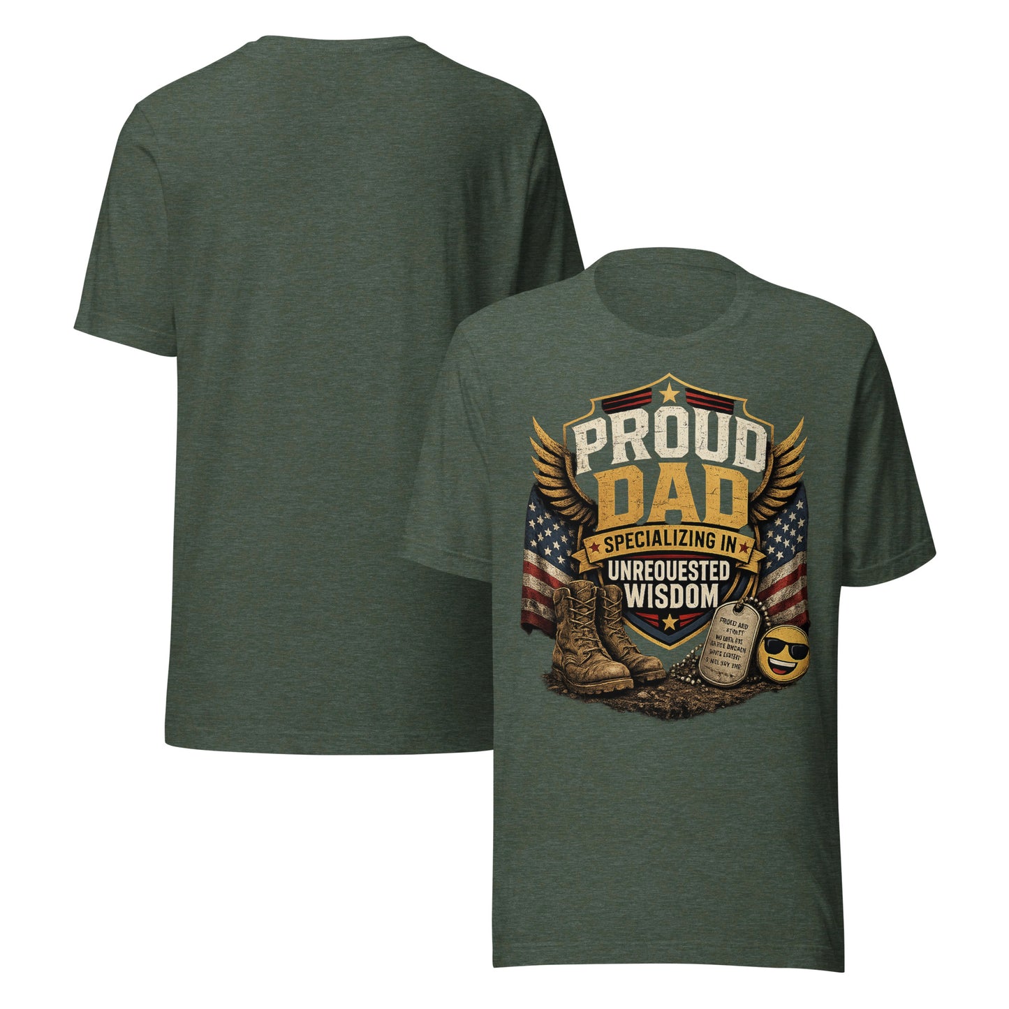 Faith to Freedom Christian Military T-Shirt | Faith-Based Apparel