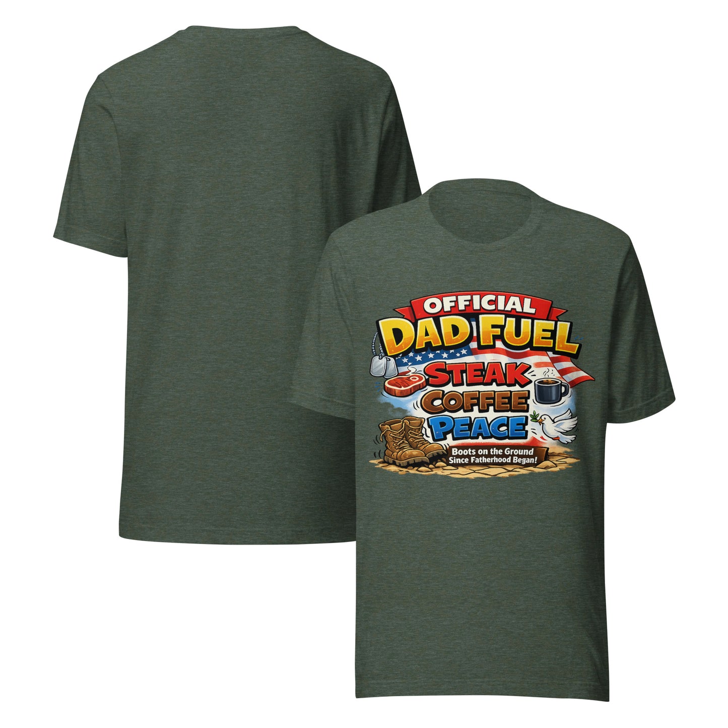 Faith to Freedom Christian Military T-Shirt | Faith-Based Apparel