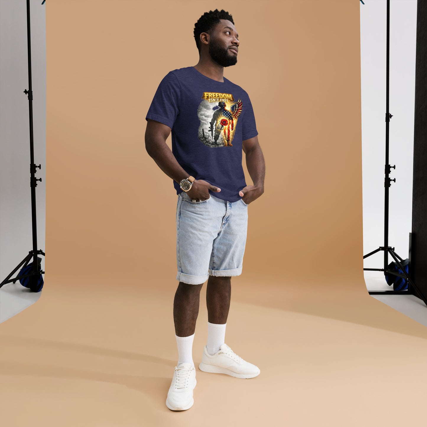 Faith to Freedom Christian Military T-Shirt | Faith-Based Apparel