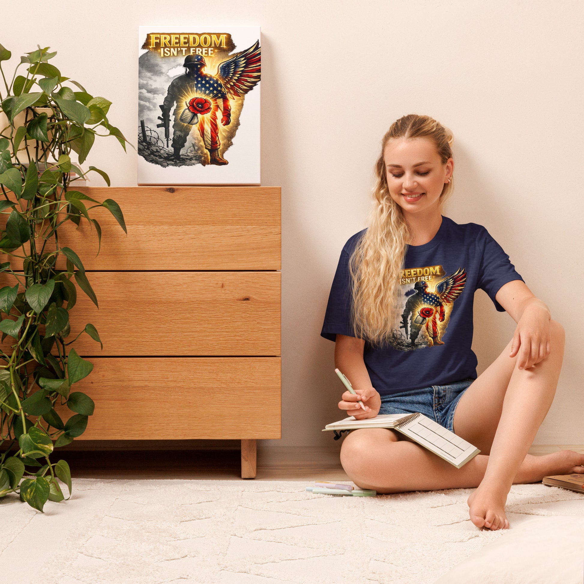 Faith to Freedom Christian Military T-Shirt | Faith-Based Apparel