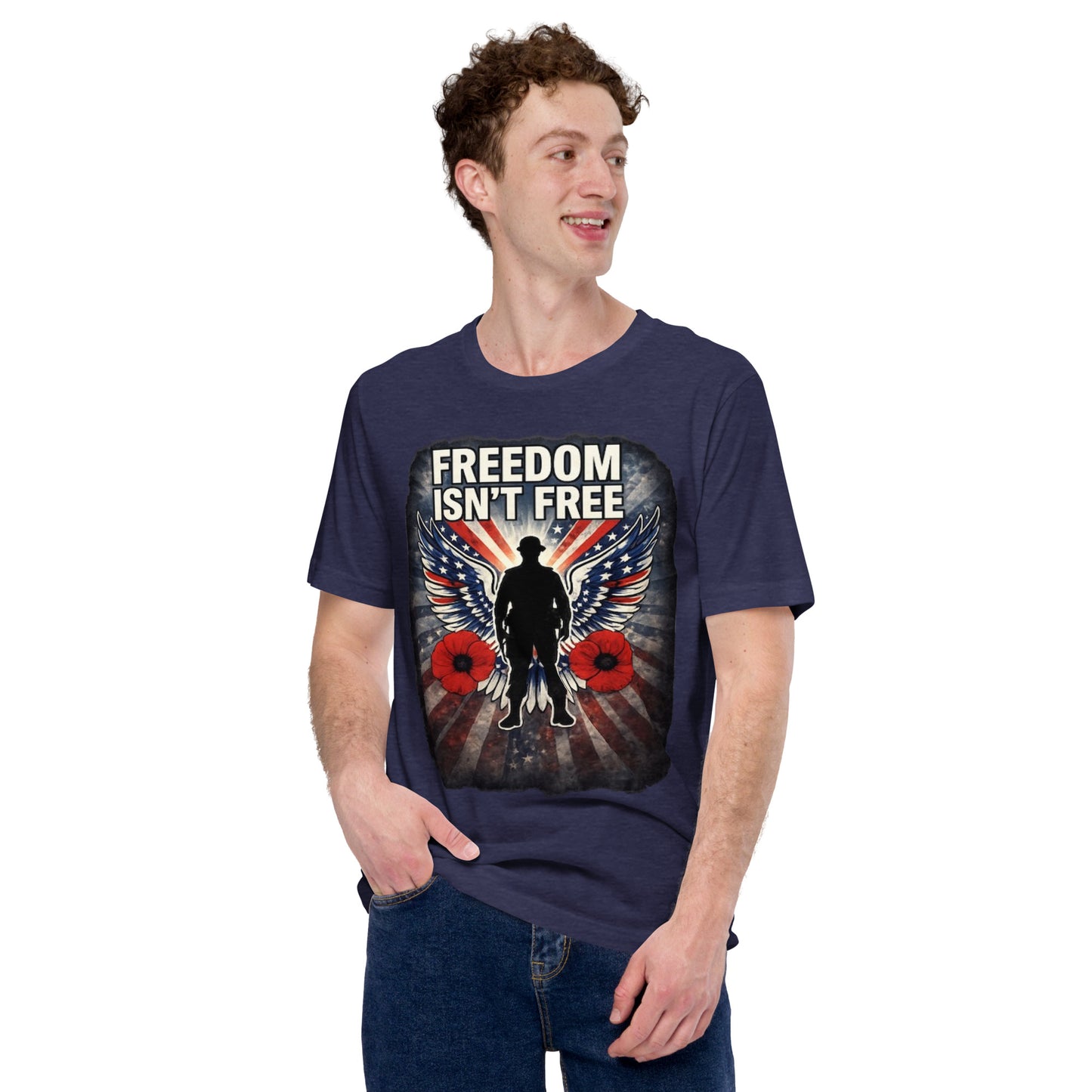 Faith to Freedom Christian Military T-Shirt | Faith-Based Apparel
