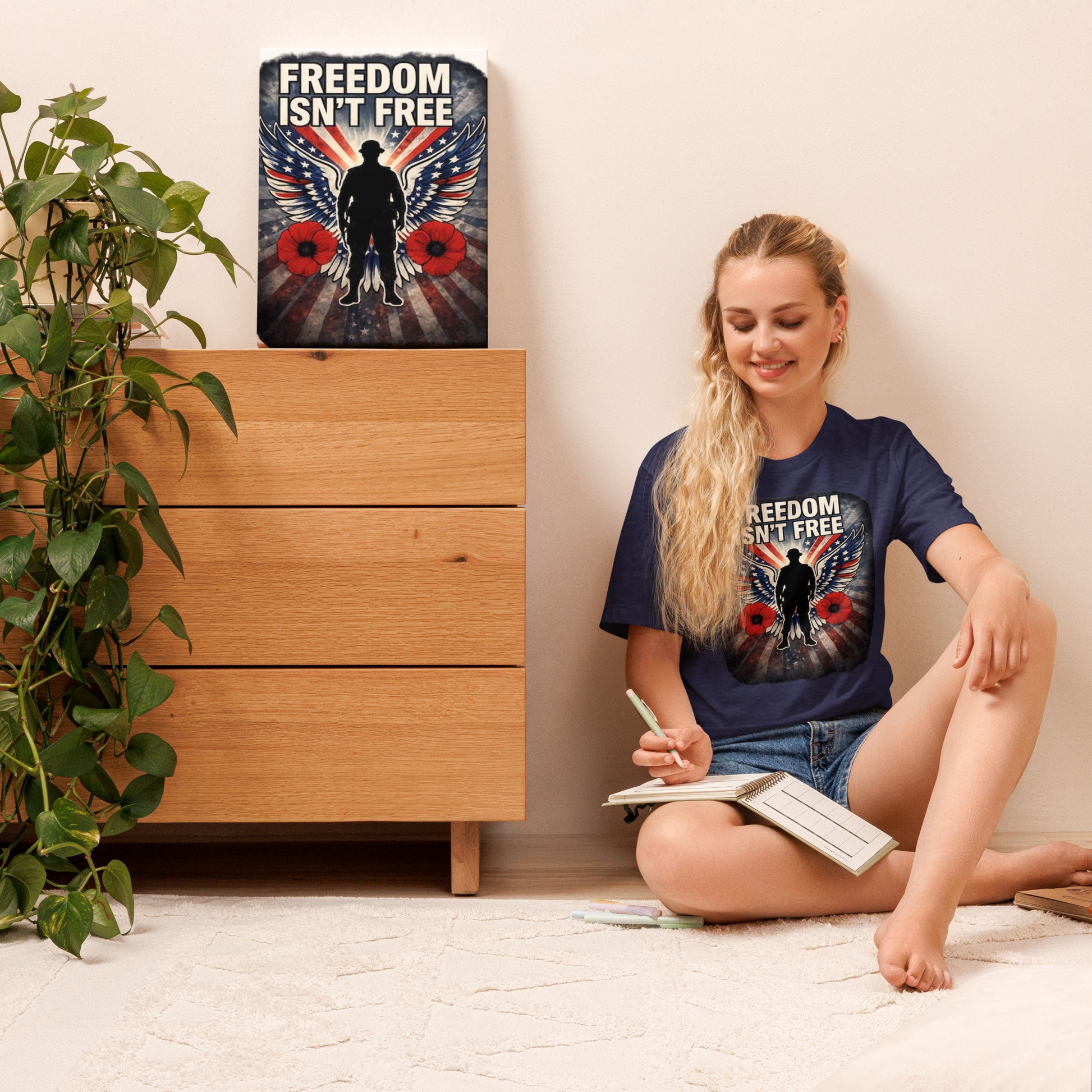 Faith to Freedom Christian Military T-Shirt | Faith-Based Apparel