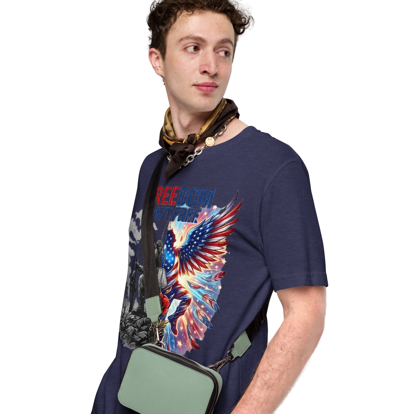 Faith to Freedom Christian Military T-Shirt | Faith-Based Apparel