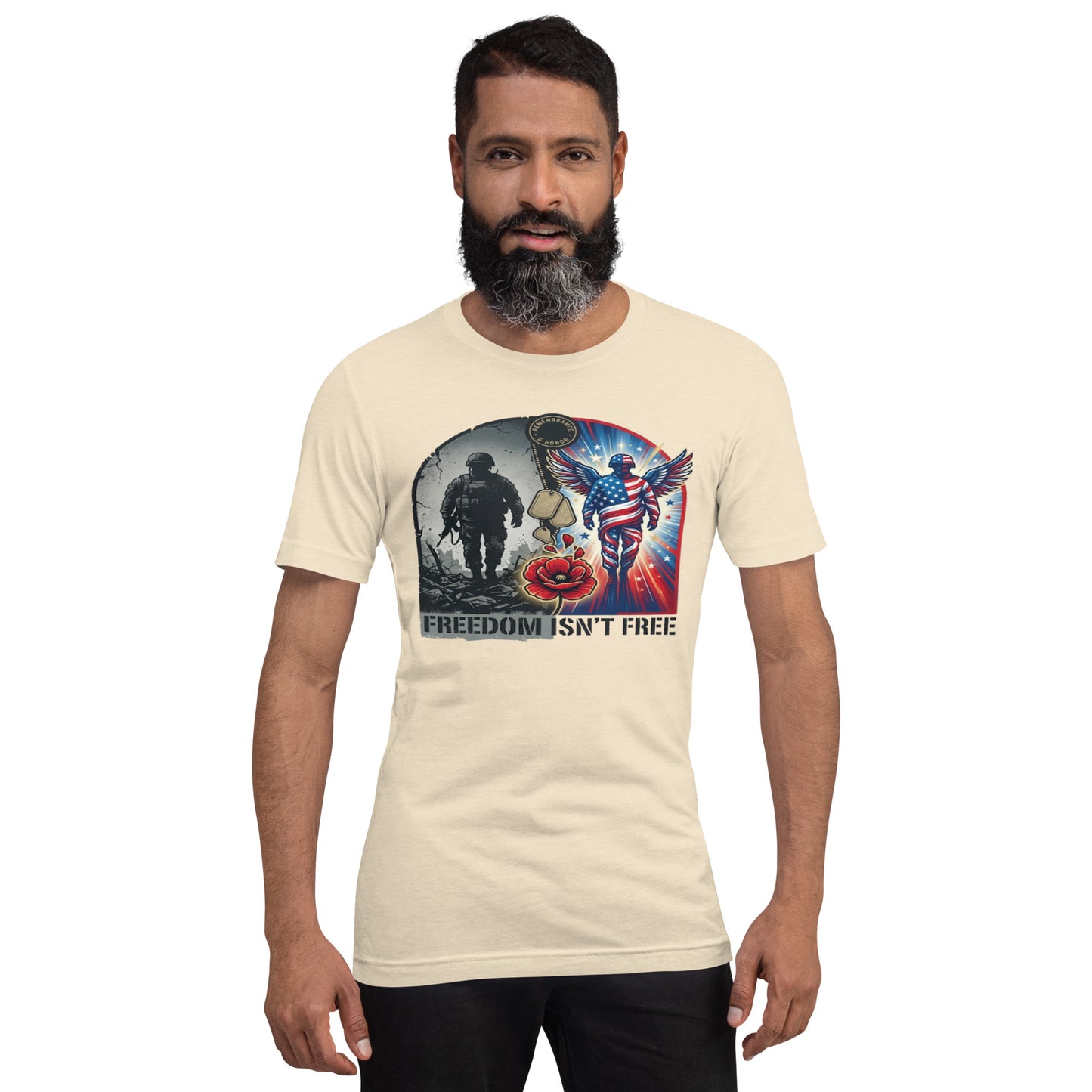 Faith to Freedom Christian Military T-Shirt | Faith-Based Apparel