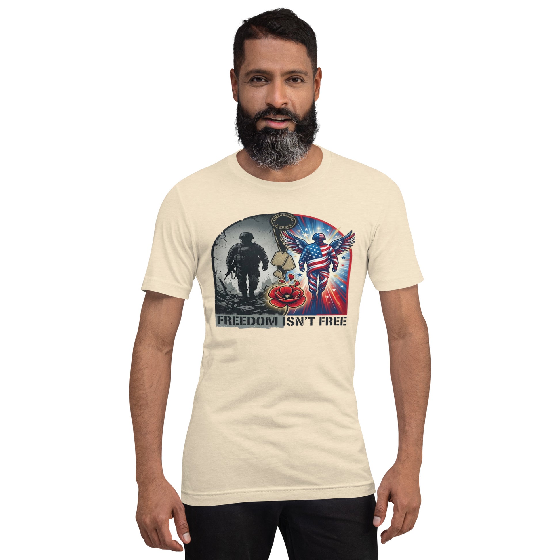 Faith to Freedom Christian Military T-Shirt | Faith-Based Apparel