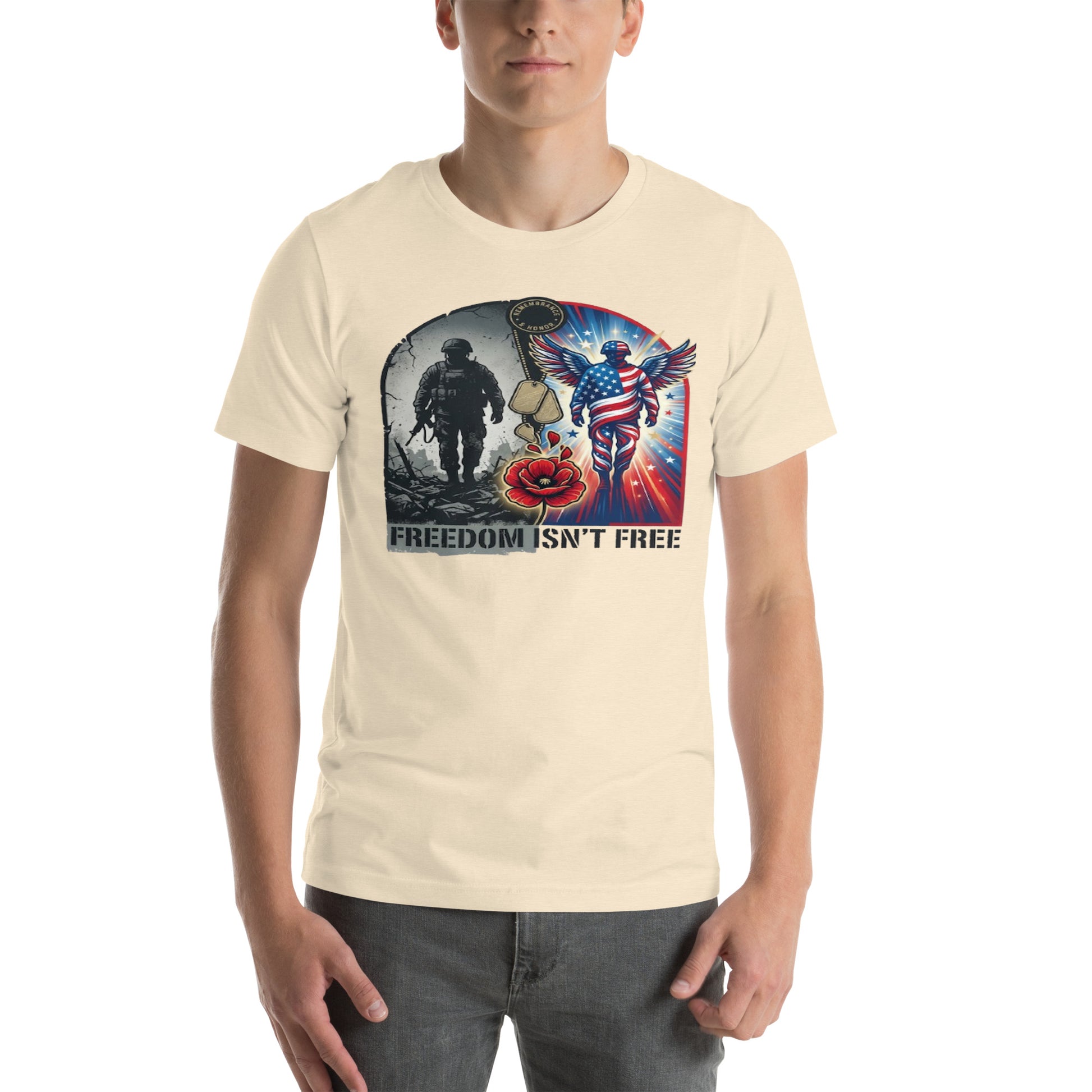 Faith to Freedom Christian Military T-Shirt | Faith-Based Apparel