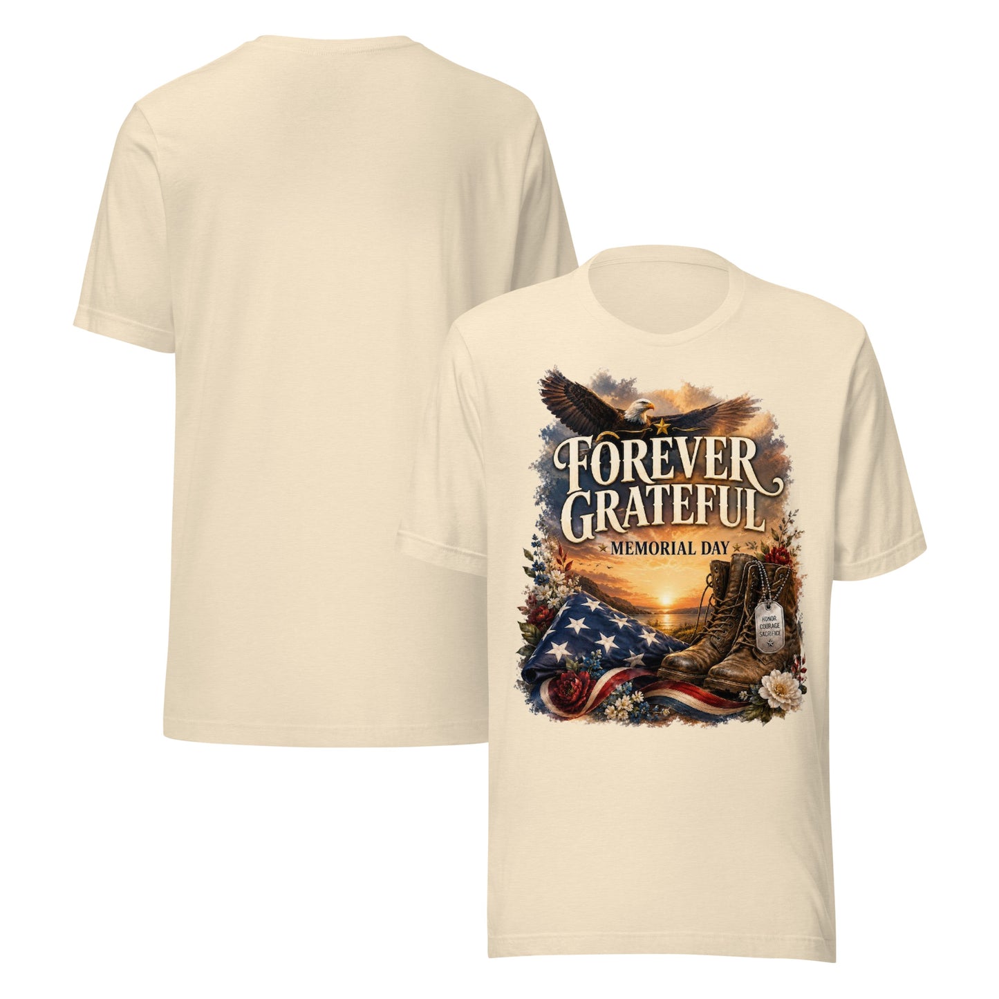 Faith to Freedom Christian Military T-Shirt | Faith-Based Apparel