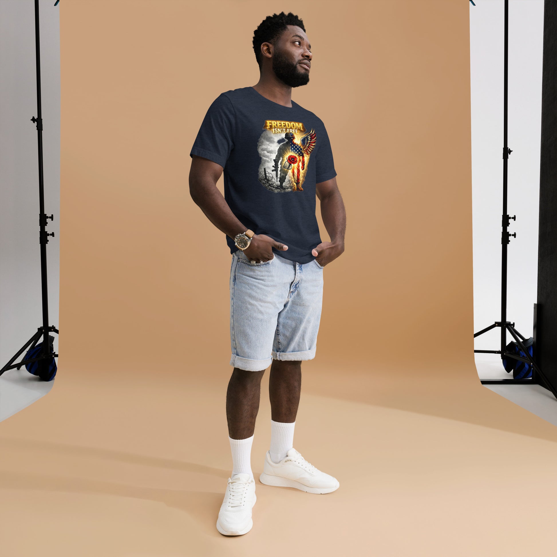 Faith to Freedom Christian Military T-Shirt | Faith-Based Apparel