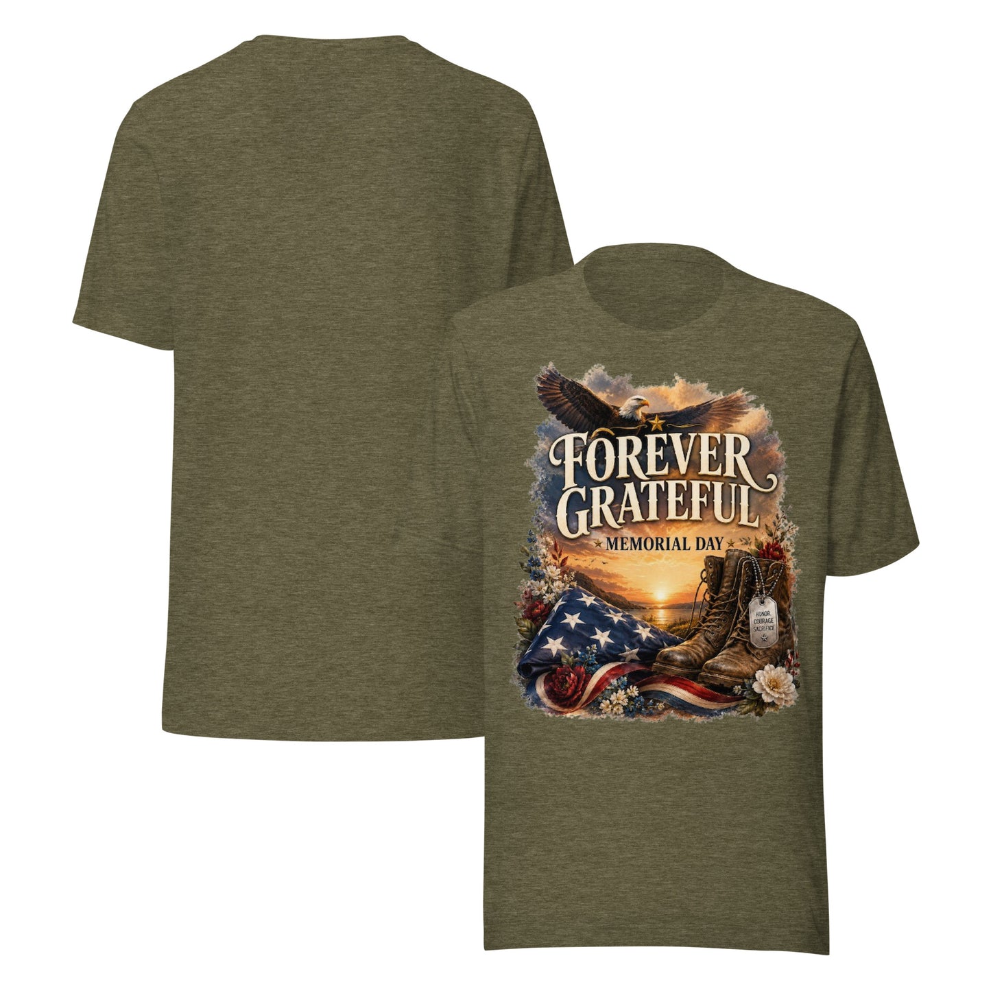 Faith to Freedom Christian Military T-Shirt | Faith-Based Apparel
