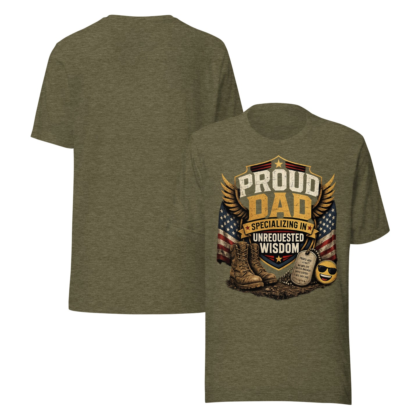 Faith to Freedom Christian Military T-Shirt | Faith-Based Apparel