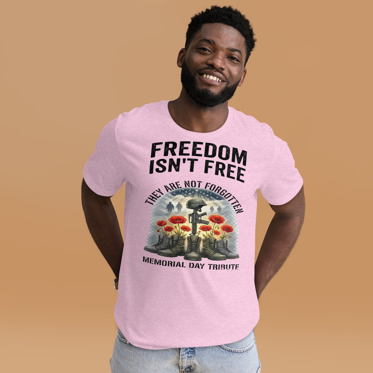 Faith to Freedom Christian Military T-Shirt | Faith-Based Apparel