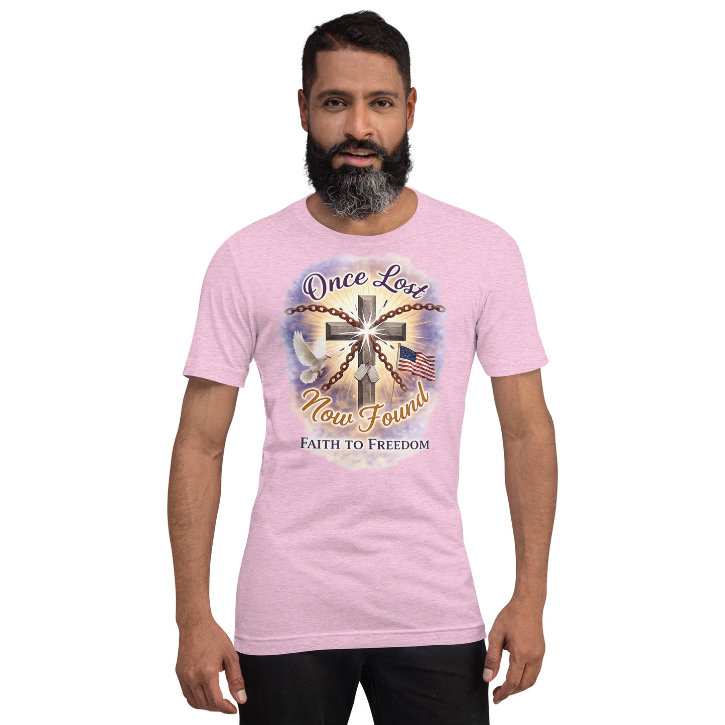 Faith to Freedom Christian Military T-Shirt | Faith-Based Apparel