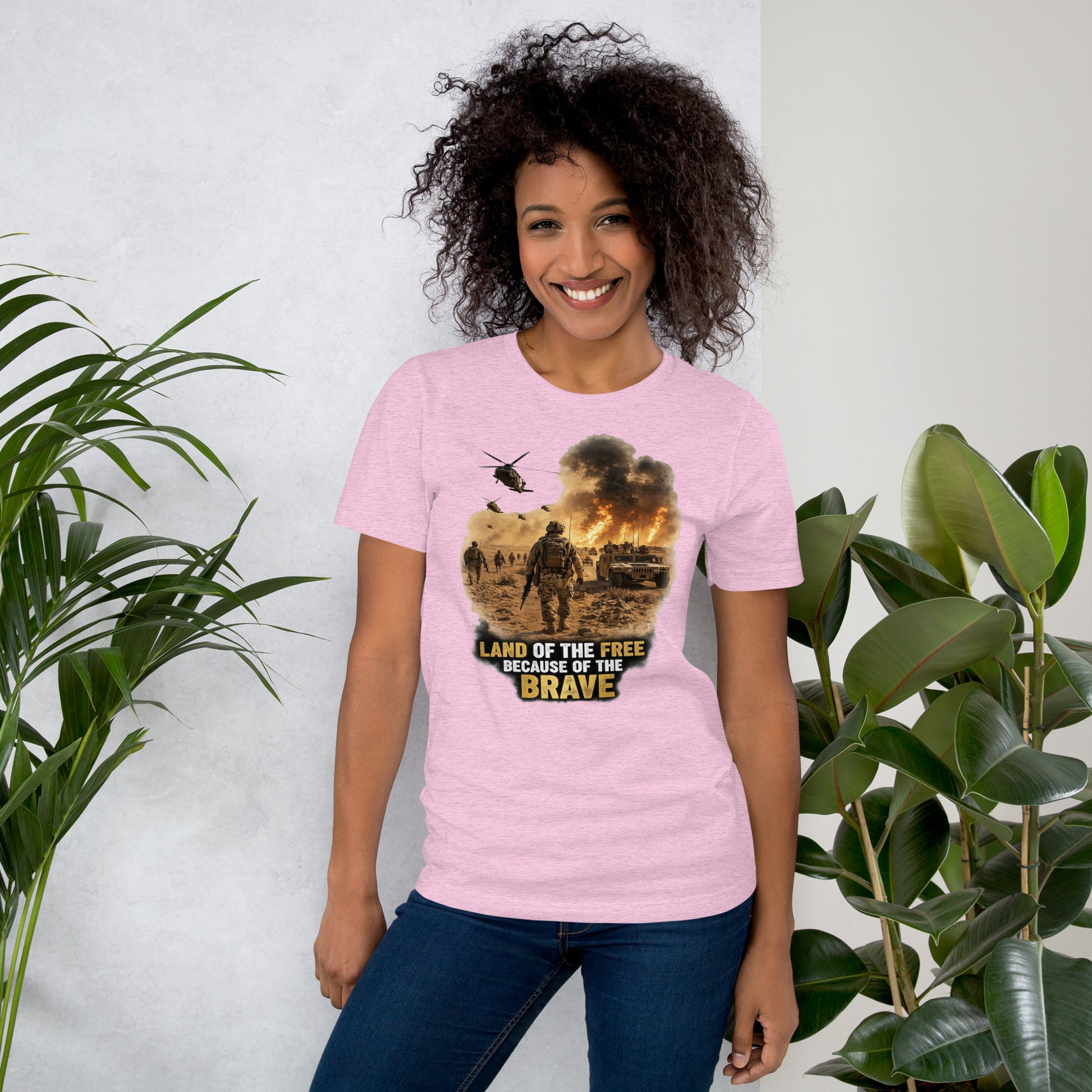 Faith to Freedom Christian Military T-Shirt | Faith-Based Apparel
