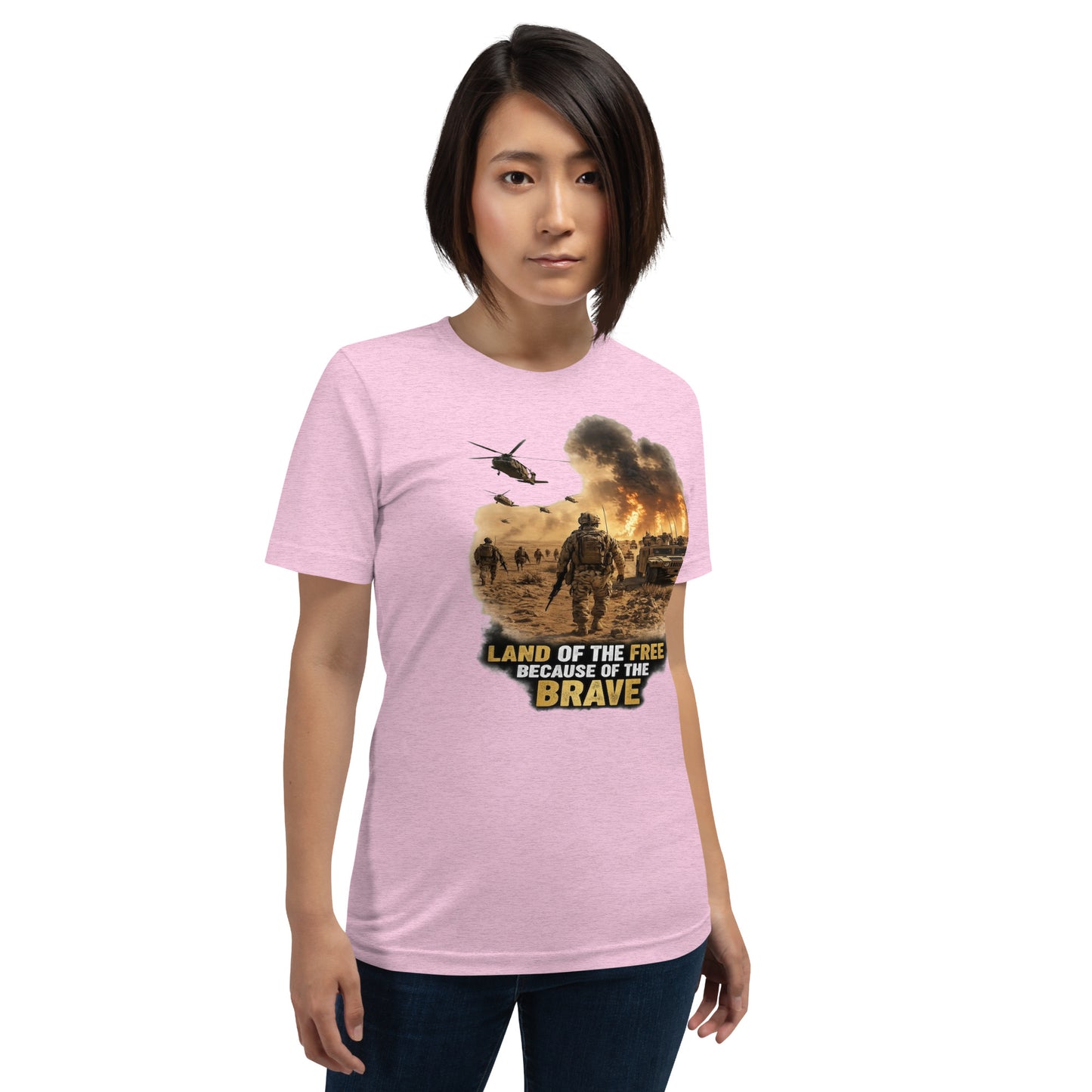 Faith to Freedom Christian Military T-Shirt | Faith-Based Apparel