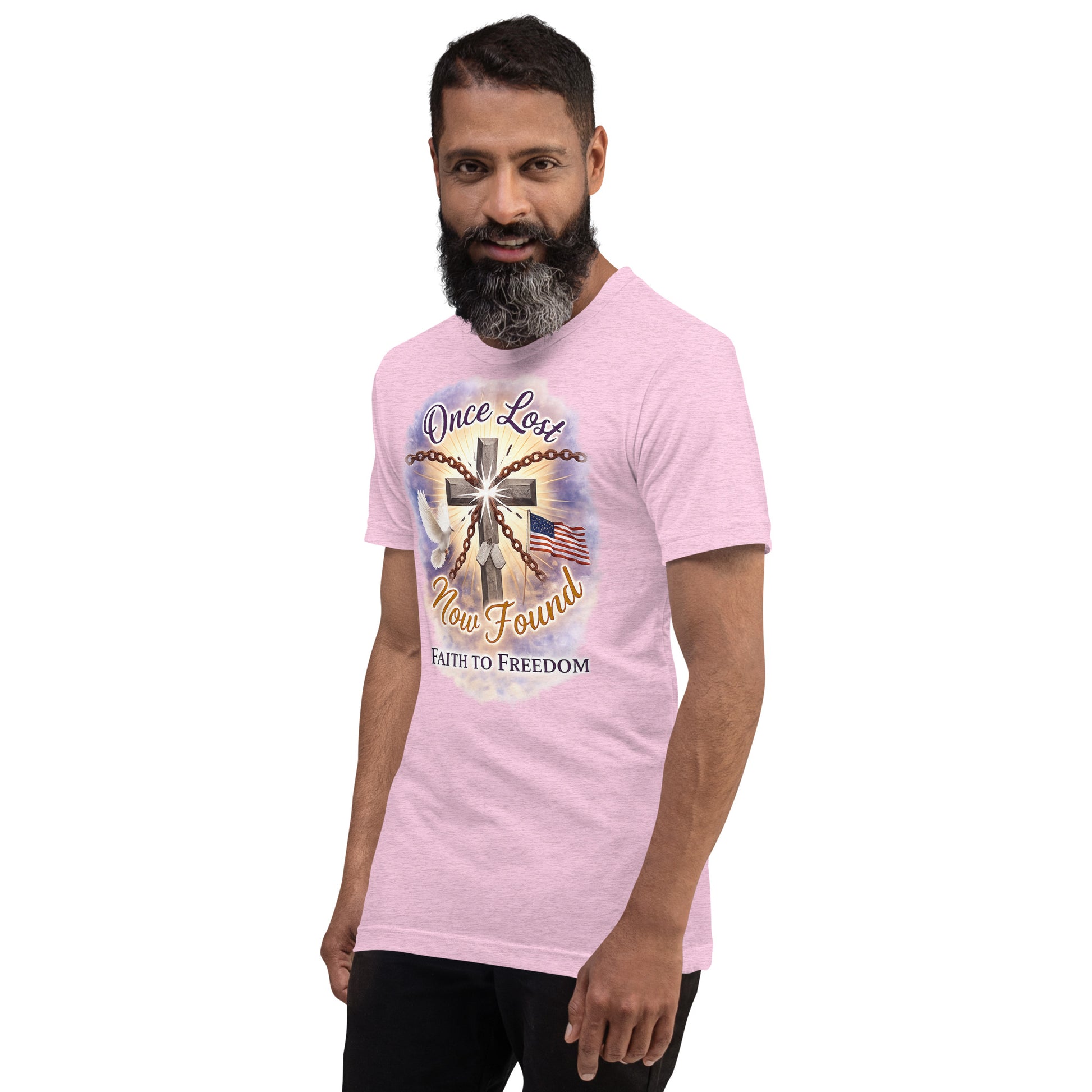 Faith to Freedom Christian Military T-Shirt | Faith-Based Apparel