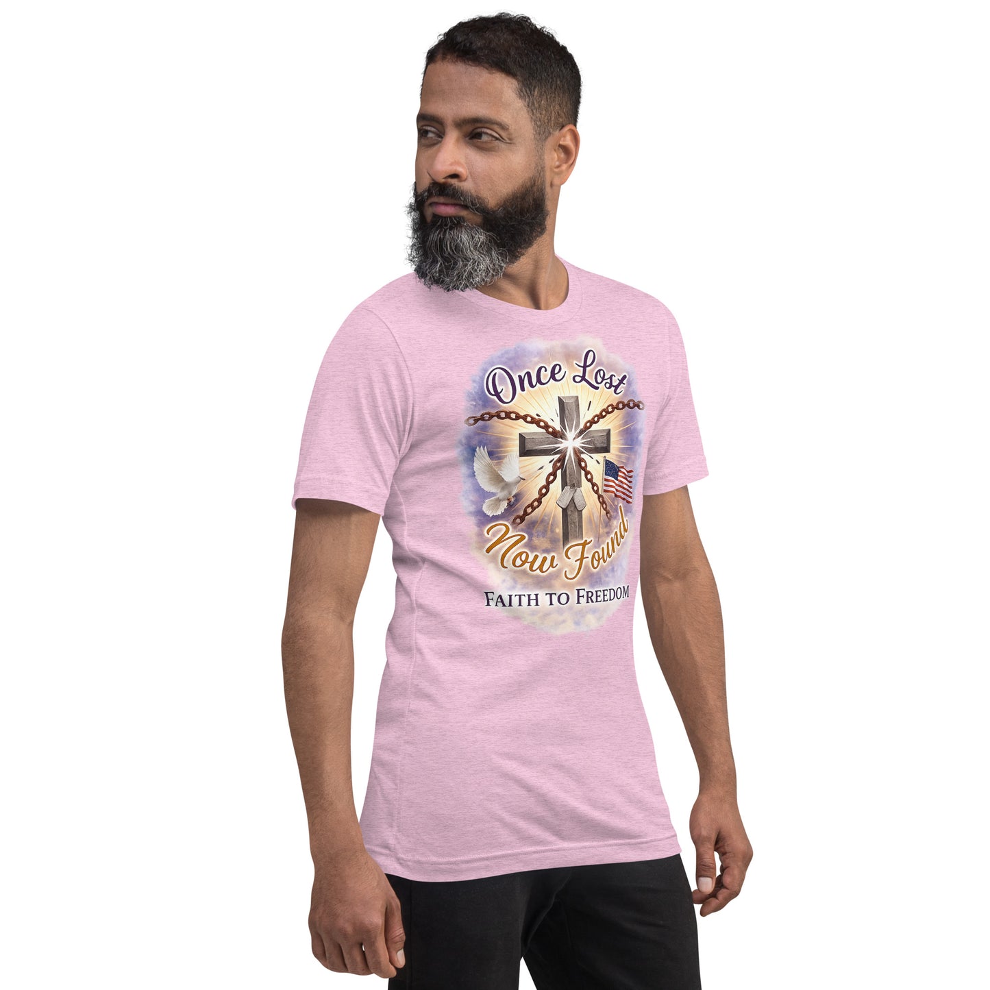 Faith to Freedom Christian Military T-Shirt | Faith-Based Apparel