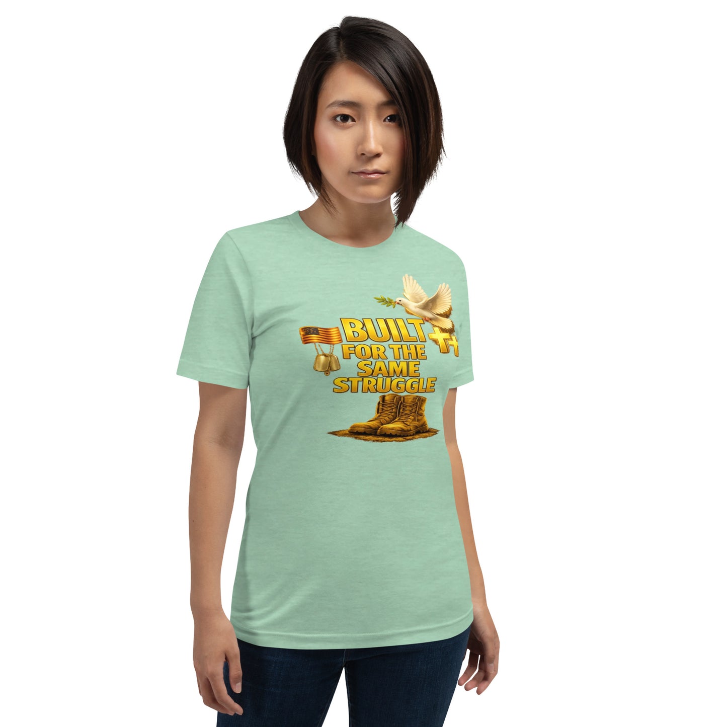 Faith to Freedom Christian Military T-Shirt | Faith-Based Apparel