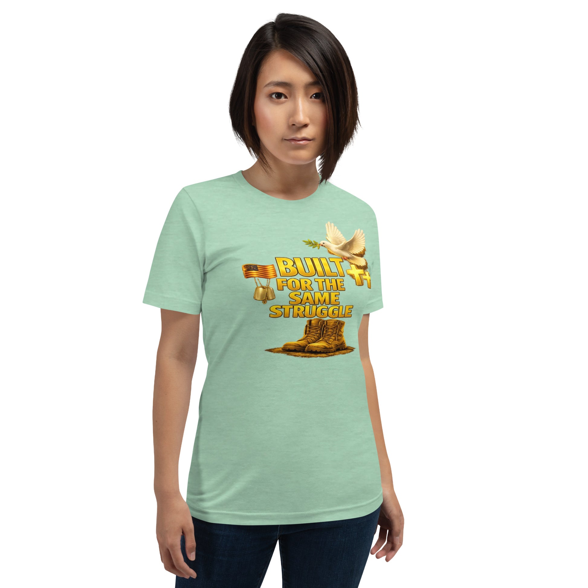 Faith to Freedom Christian Military T-Shirt | Faith-Based Apparel