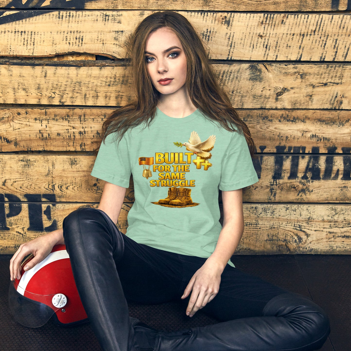 Faith to Freedom Christian Military T-Shirt | Faith-Based Apparel